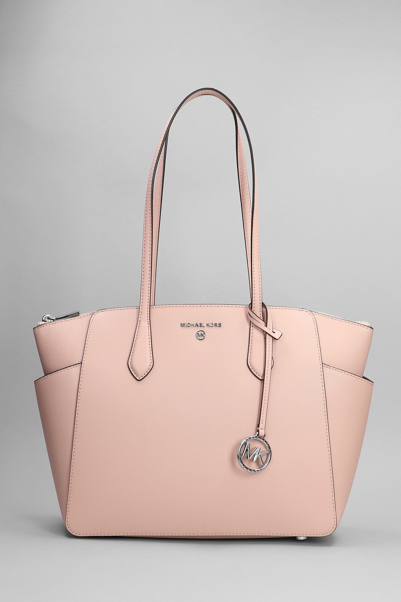 Michael Kors - Women's Marilyn Shopping Bag Tote - Pink - Leather