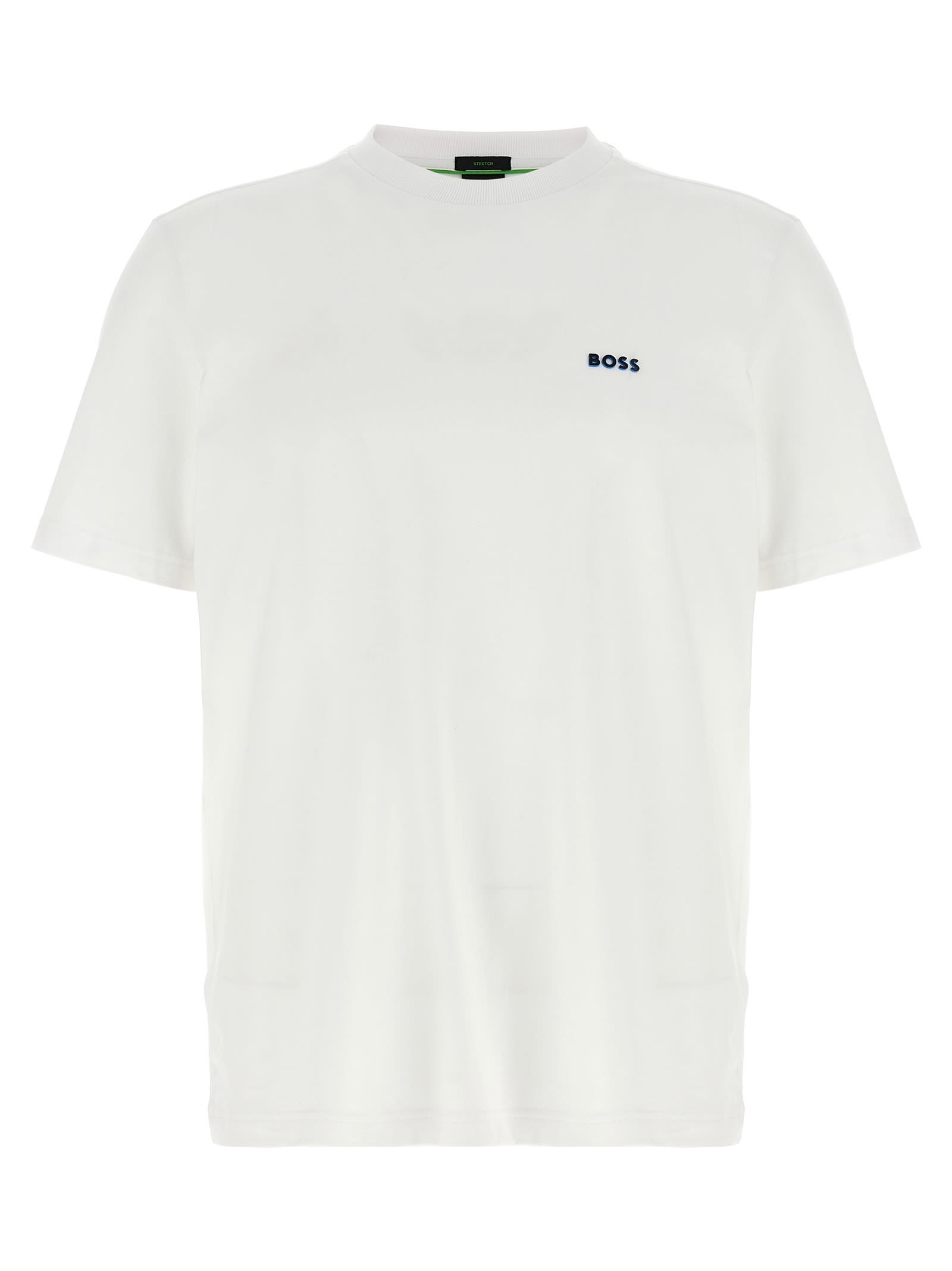 Shop Hugo Boss Tee T-shirt In White