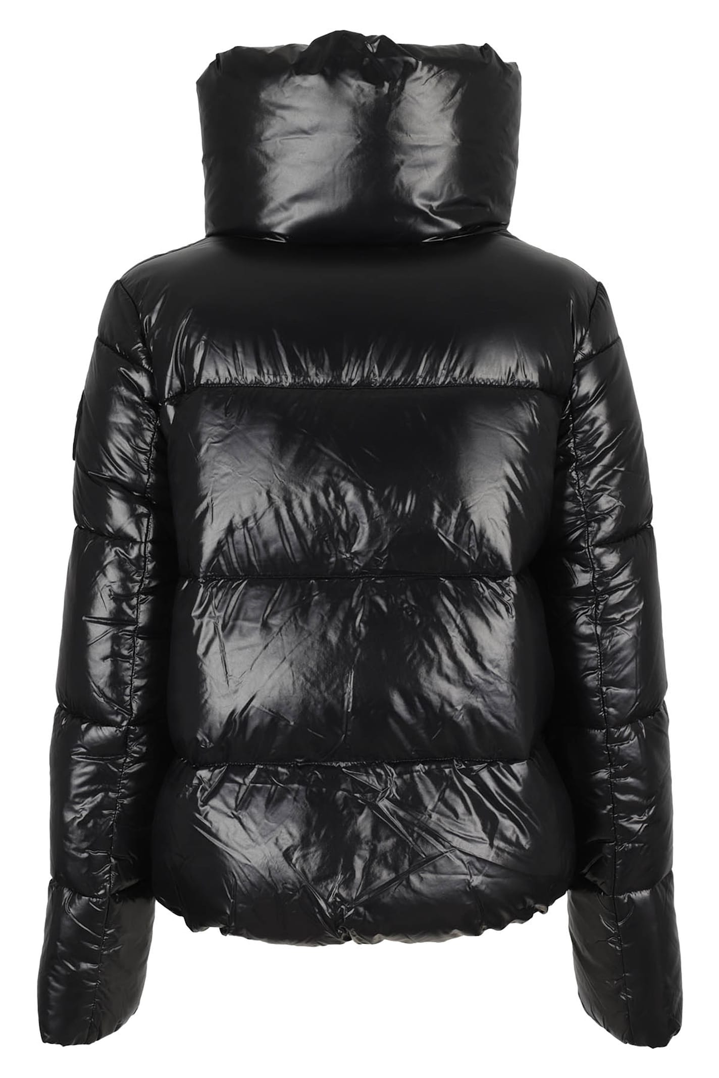 Save The Duck Moma Padded Short Jacket In Black