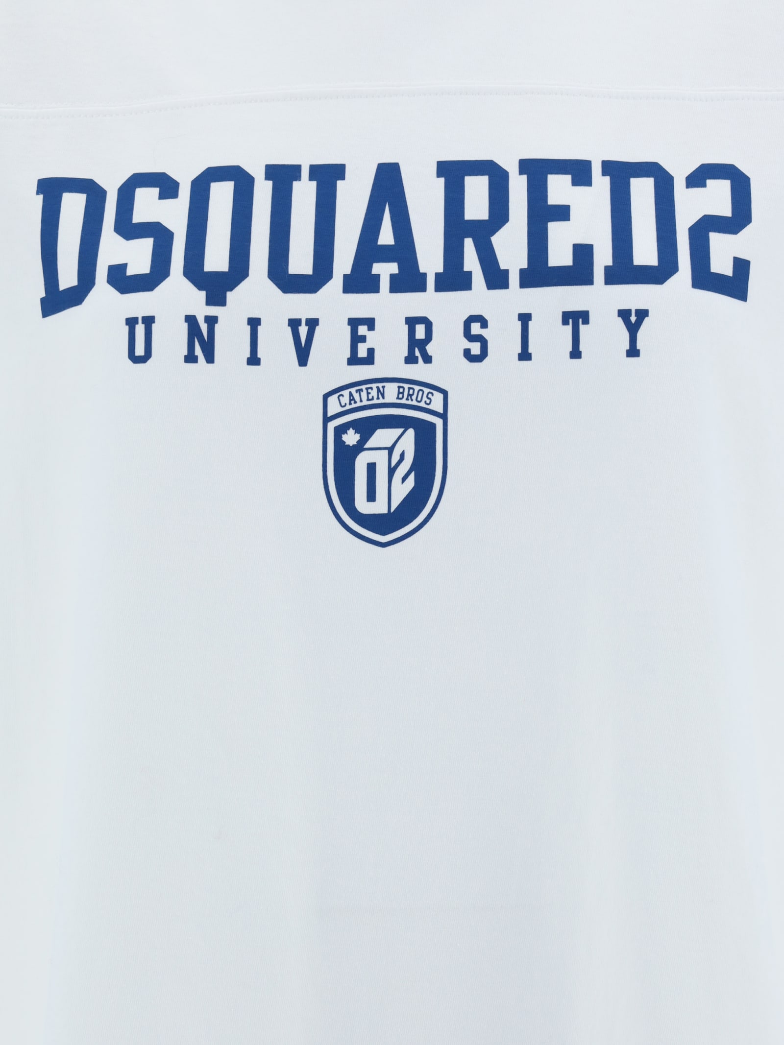 Dsquared2 Dsquared White Cotton T Shirt In 100