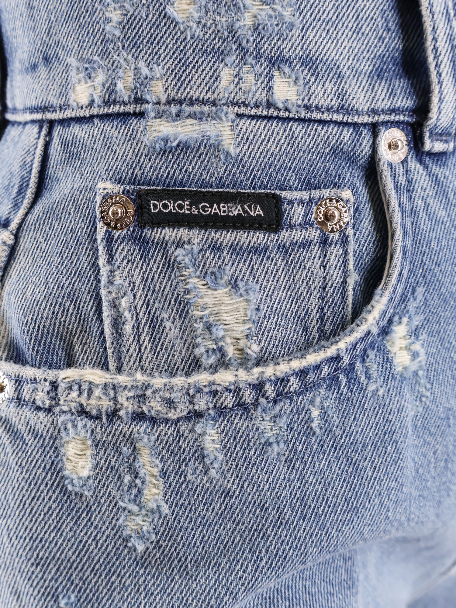 Shop Dolce & Gabbana Amber Jeans In Blue