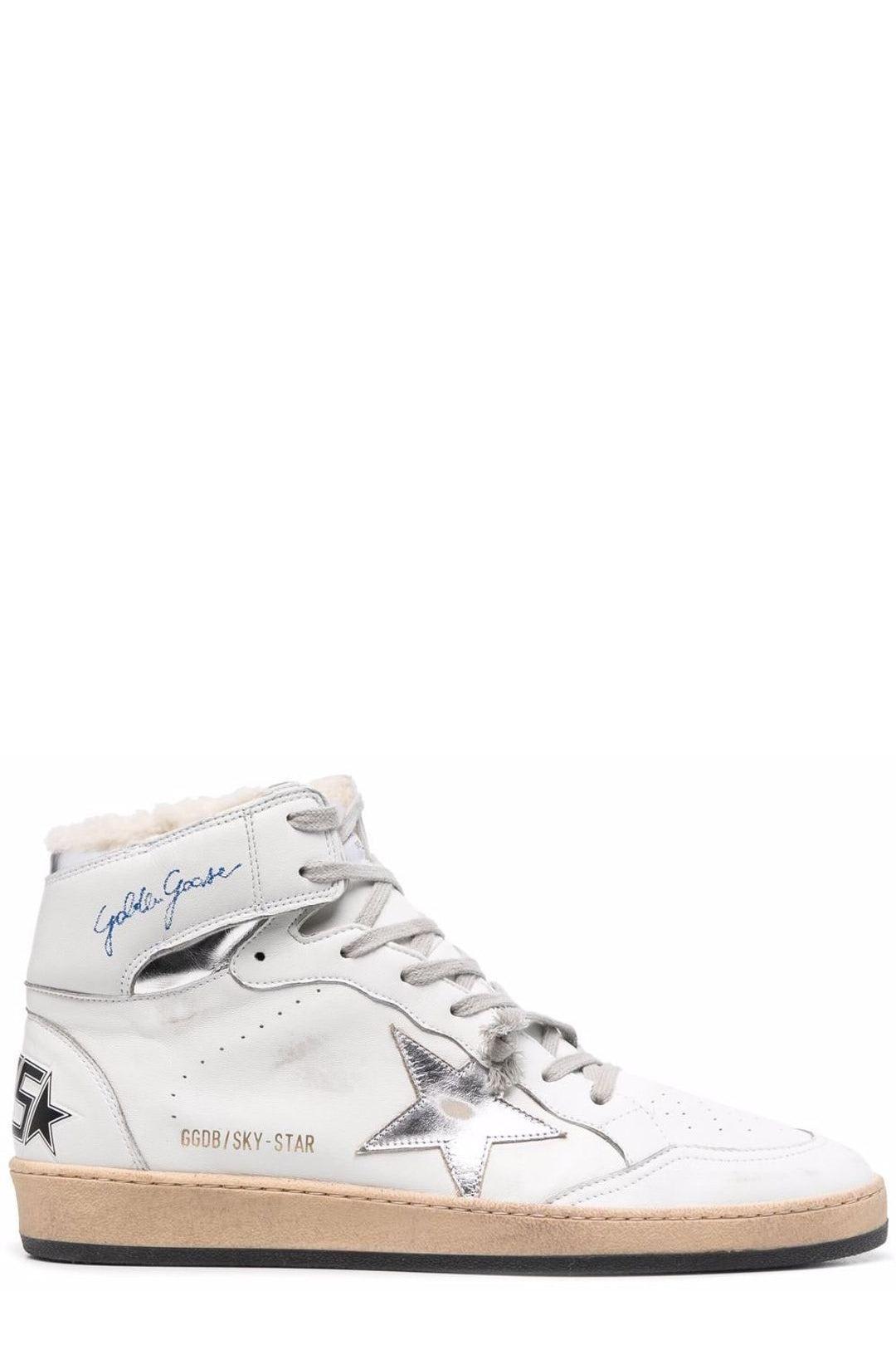 Golden Goose Star Patch Lace-up Sneakers
