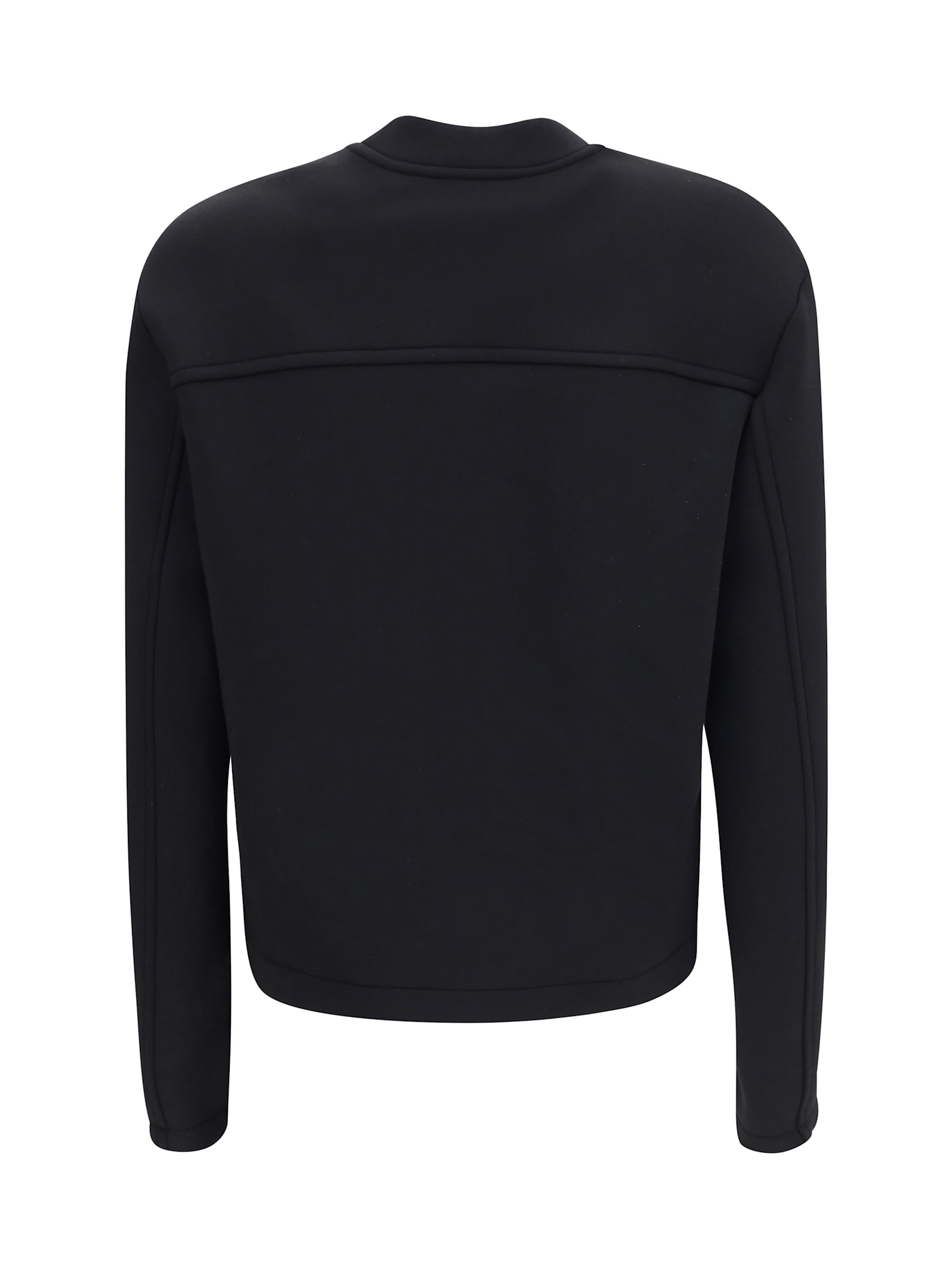 Moncler Genius Sweatshirt By Moncler X Ee72 By Edward Enninful In Viscose And Neoprene In Black