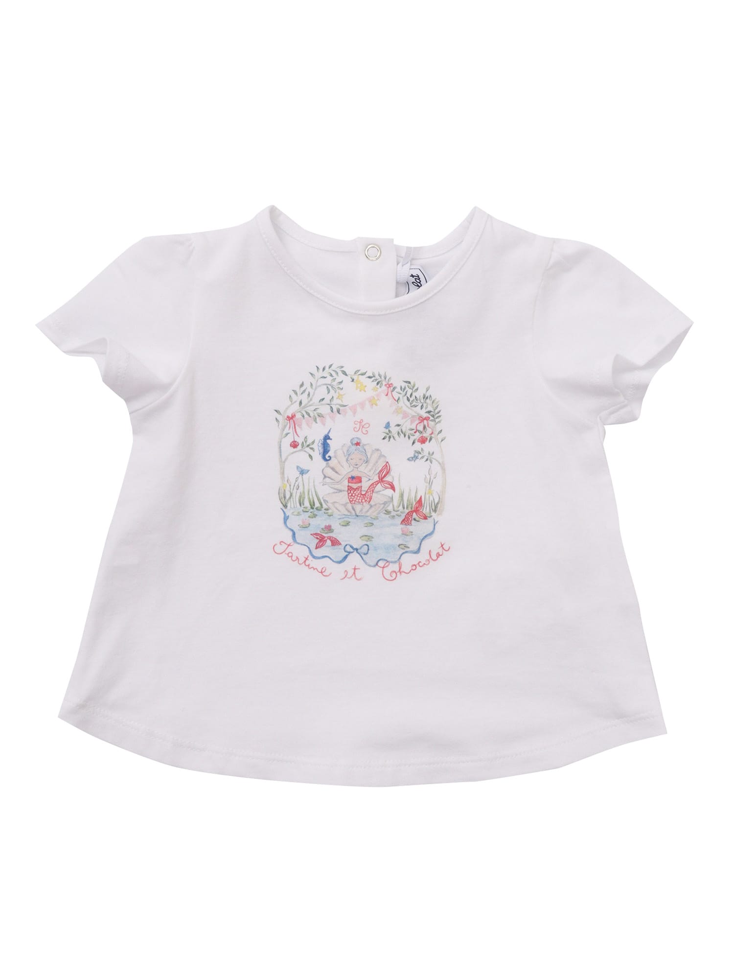 Shop Tartine Et Chocolat T-shirt In White