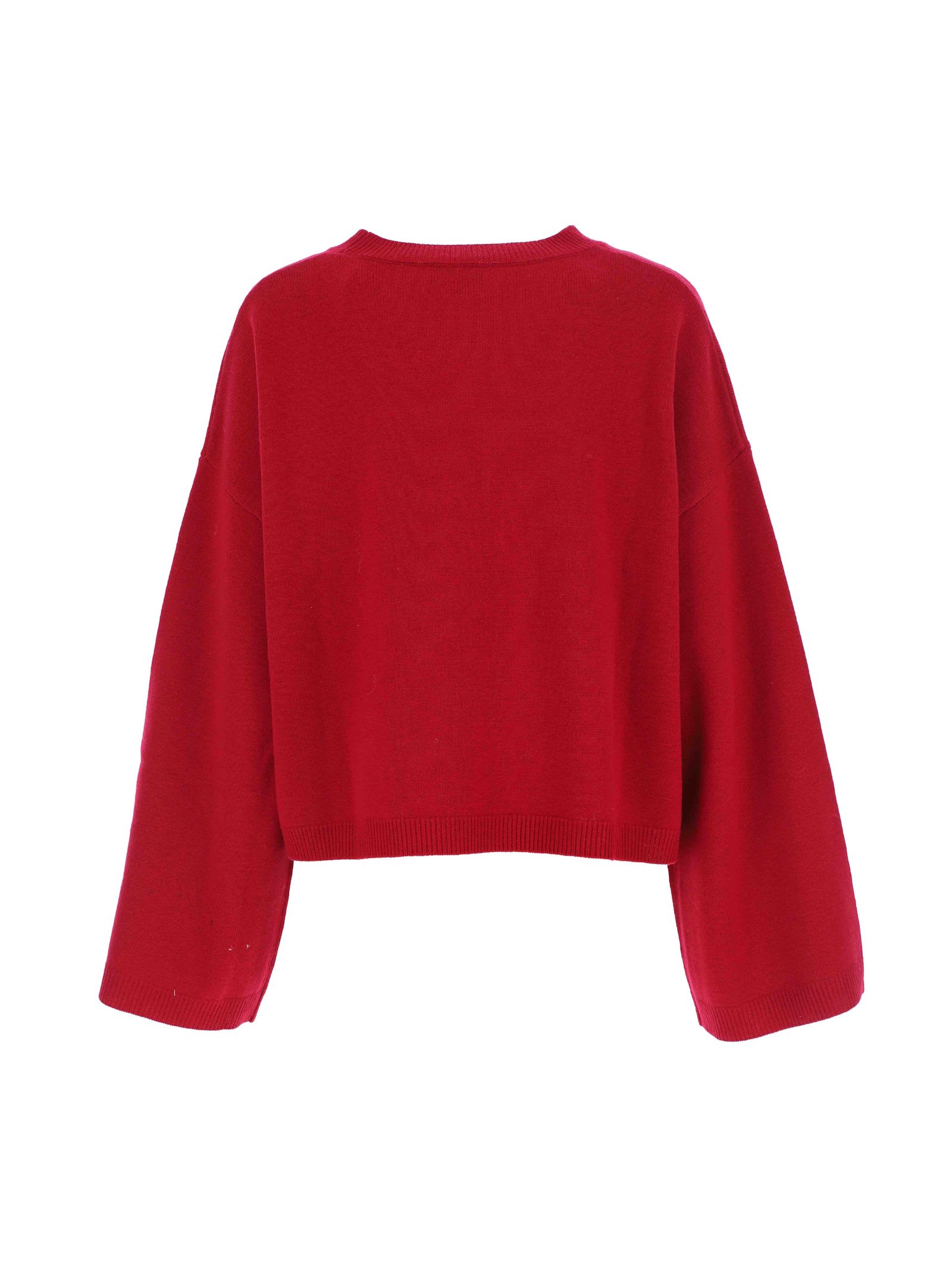 Shop Versace Jeans Couture Sweaters Red