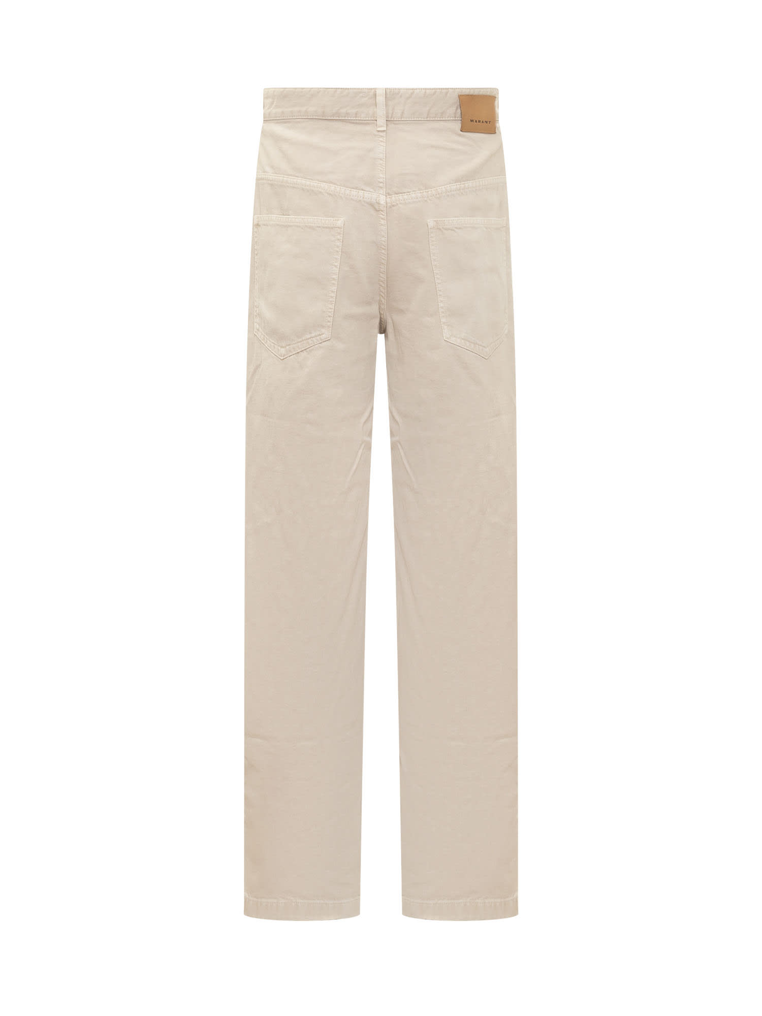 Shop Isabel Marant Janel Jeans In Neutrals