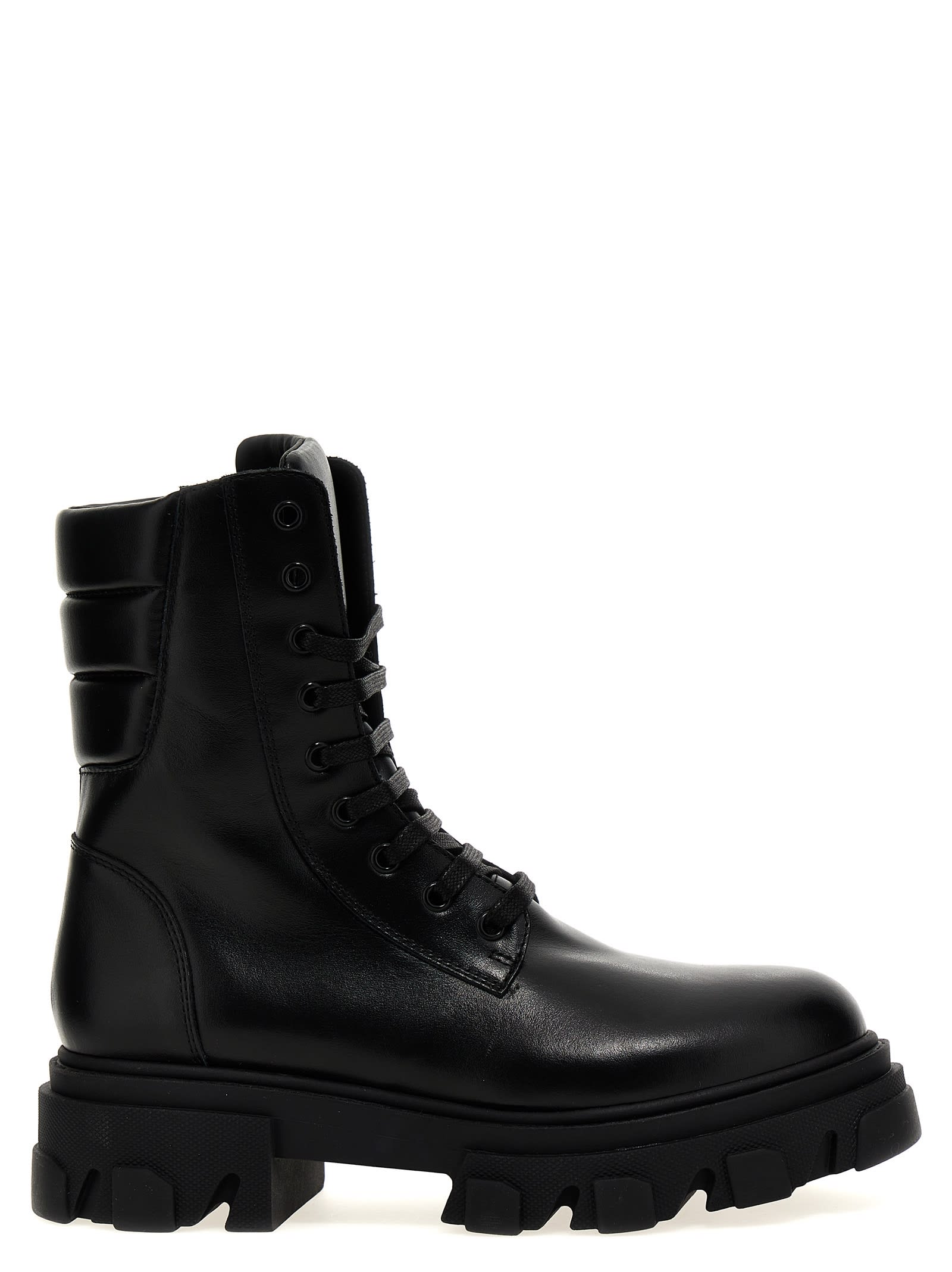 Gia Borghini Woman Ankle Boots Black Size 7.5 Leather In Black