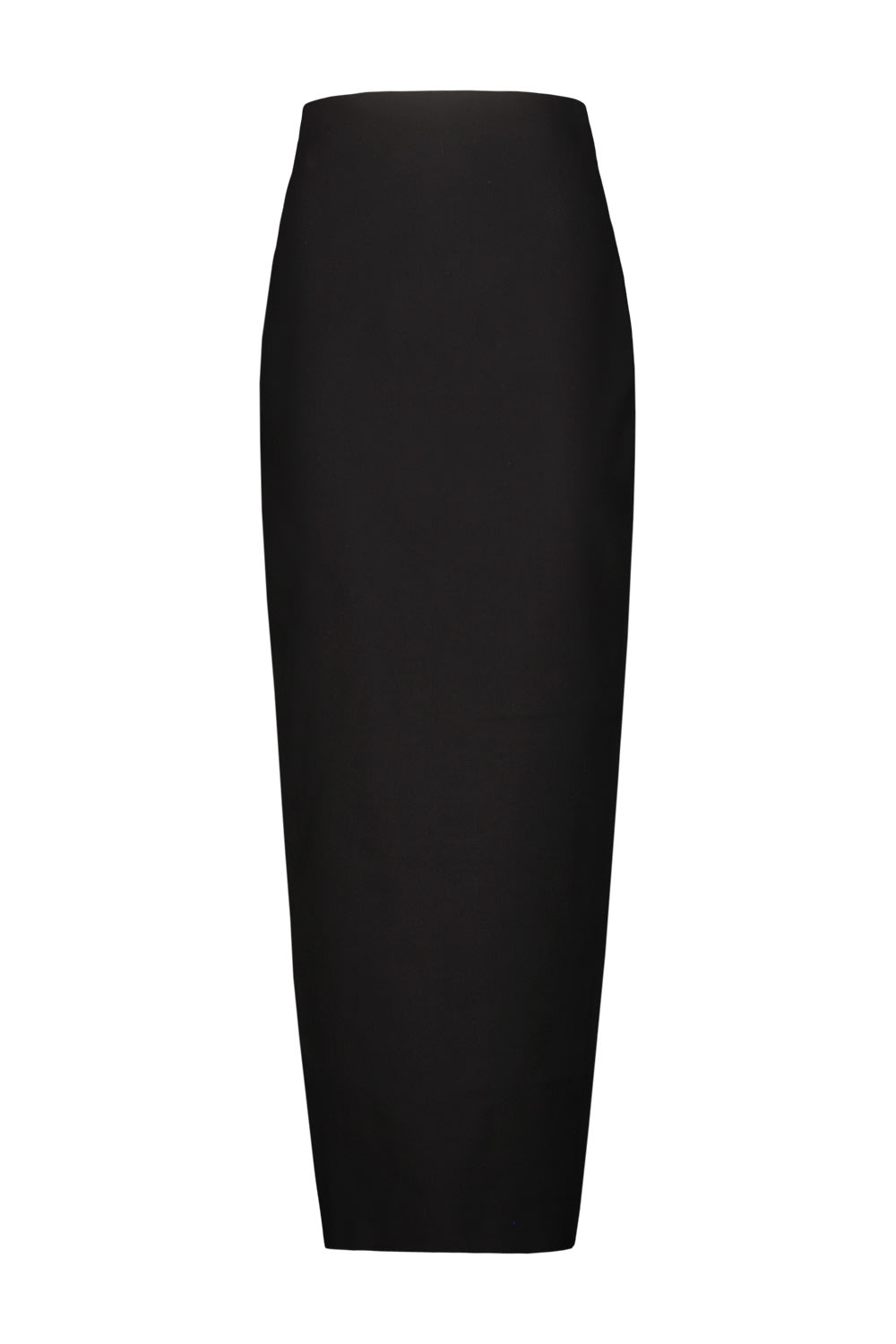 Shop Rick Owens Dirt Pillar Skirt In Black