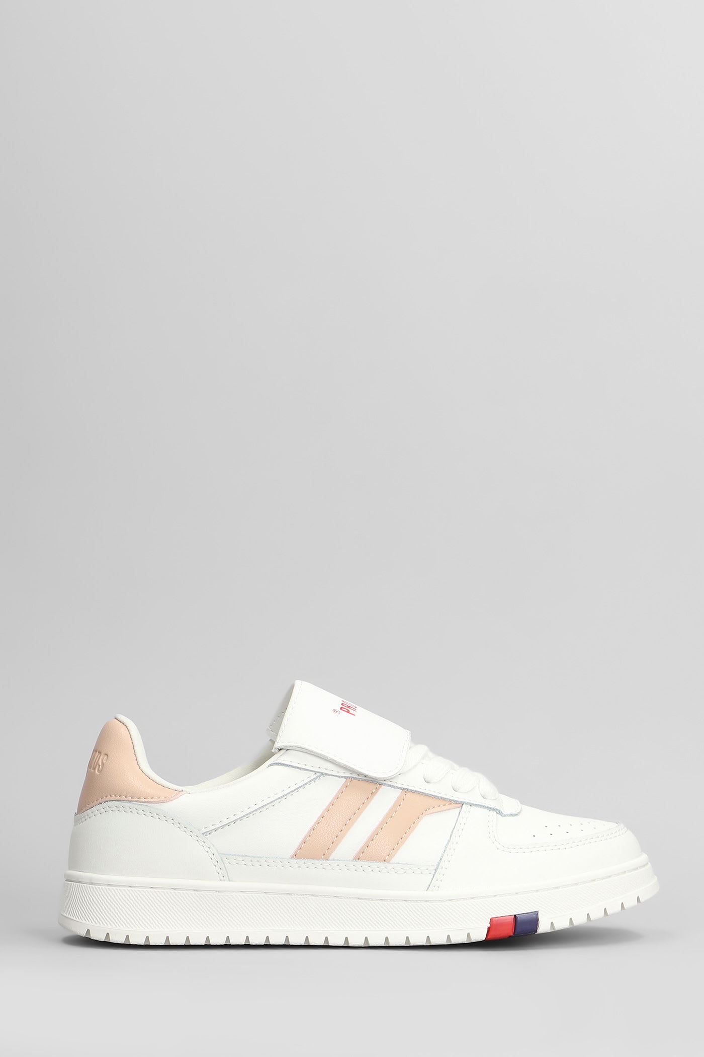 Field King Sneakers In White Leather
