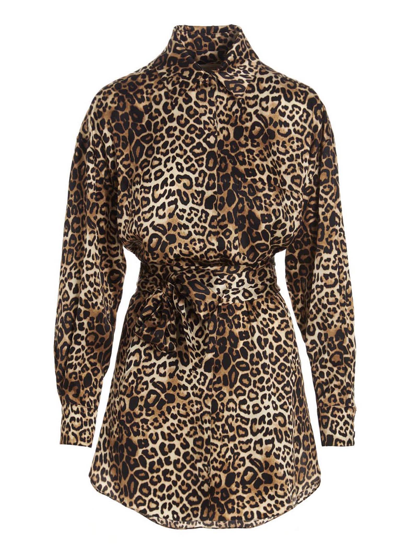 Alexandre Vauthier leopard Shirt Dress