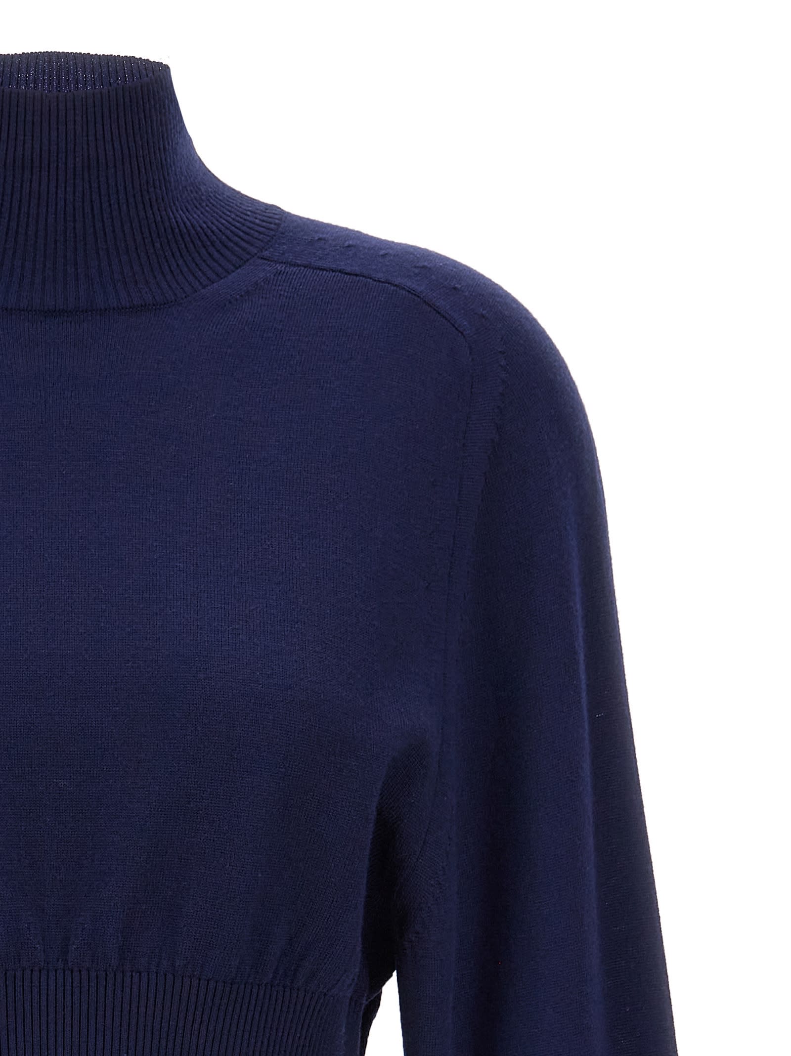 Sportmax Ululato Sweaters And Cardigans Blue In Blue