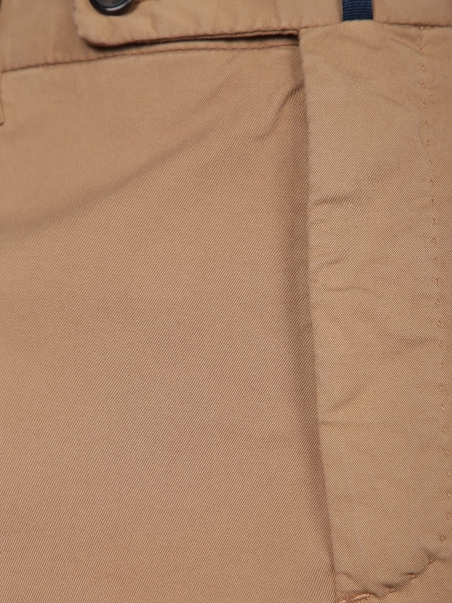 Incotex Tailored Beige Trousers With Smooth Finish In Brown