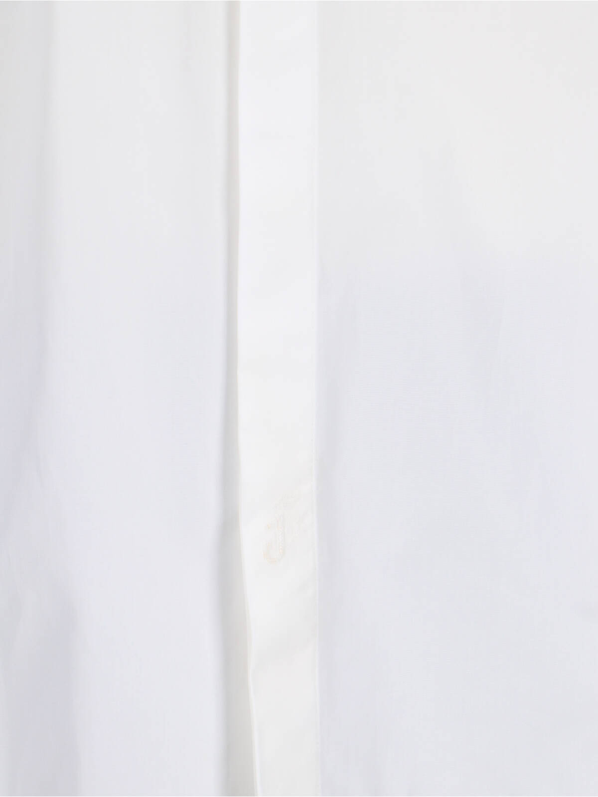 Jil Sander Cotton Zip-up Overshirt In White