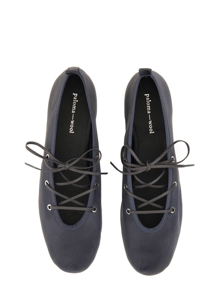 Shop Paloma Wool Lace-up Ballerina Pina