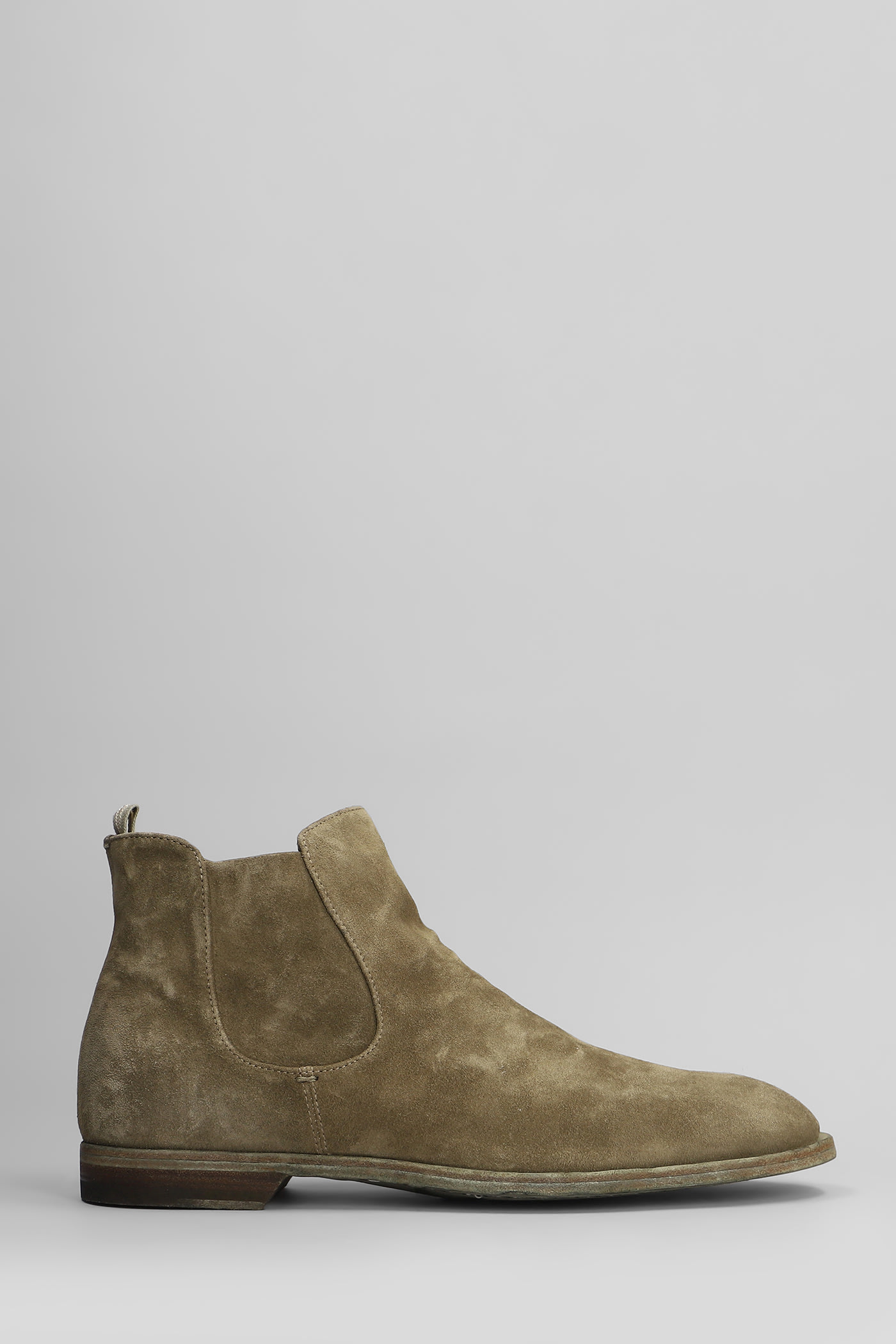 Sound 004 Ankle Boots In Suede - Officine Creative - Modalova