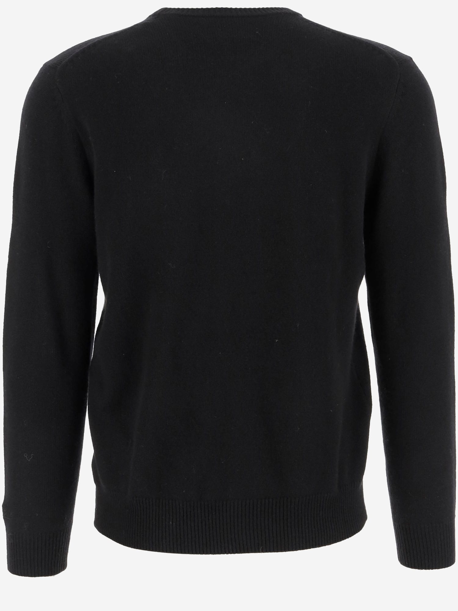 MC2 SAINT BARTH WOOL BLEND PULLOVER WITH SLOGAN