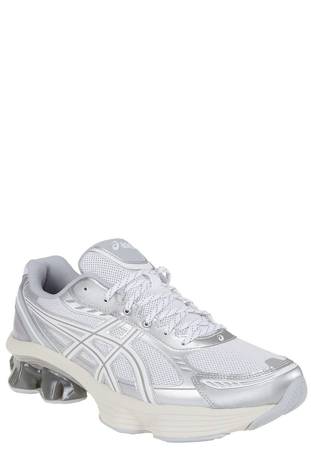 Asics Gel-kinetic Fluent Lace-up Sneakers In White