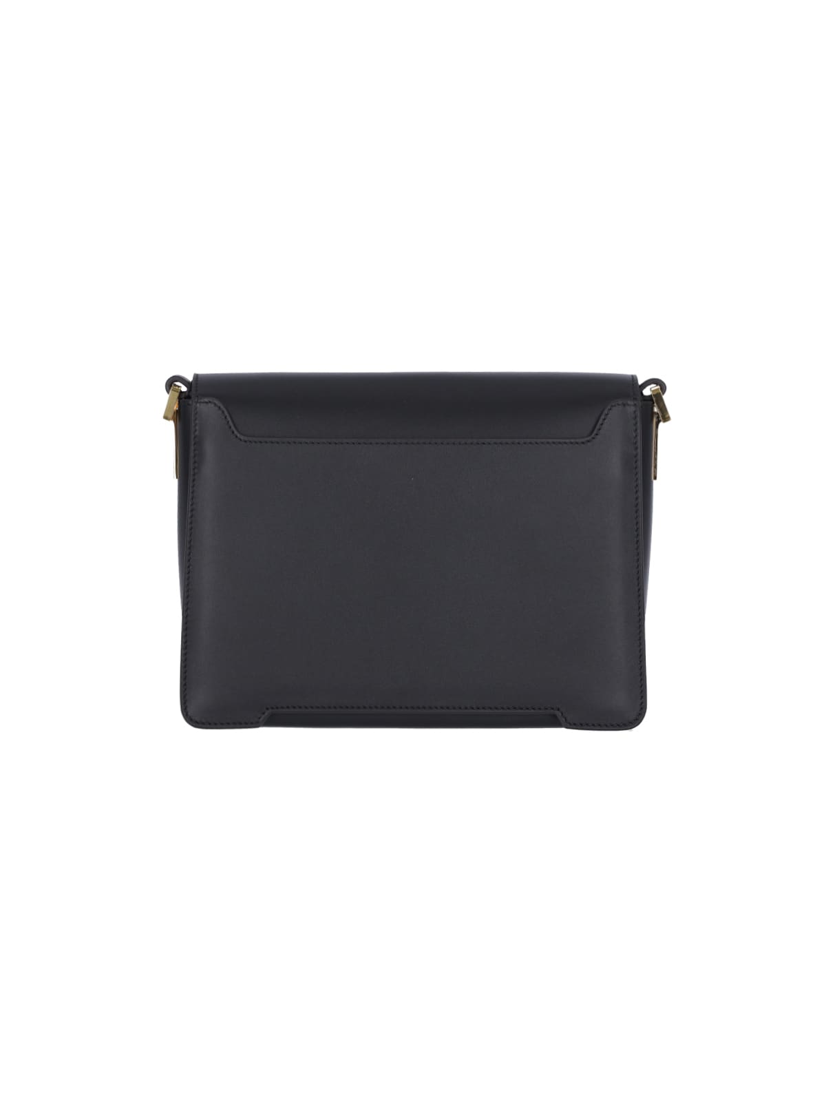 Shop Marni Medium Shoulder Bag Trunkaroo In Black