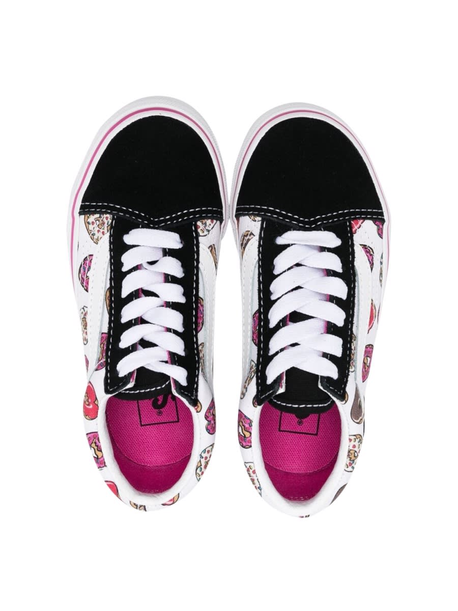 Vans Love Old Skool Printed Sneakers In Multicolour