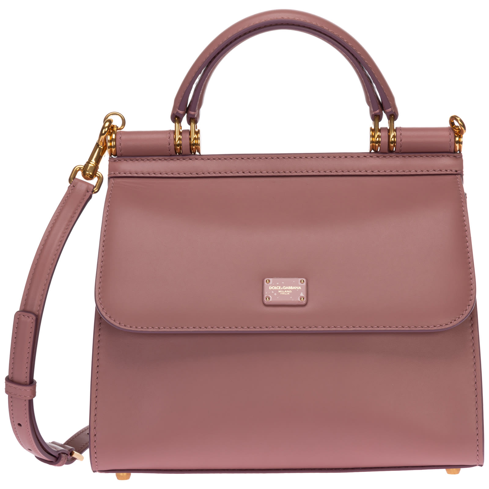 Dolce & Gabbana Sicily 58 Handbags In Rosa Polvere