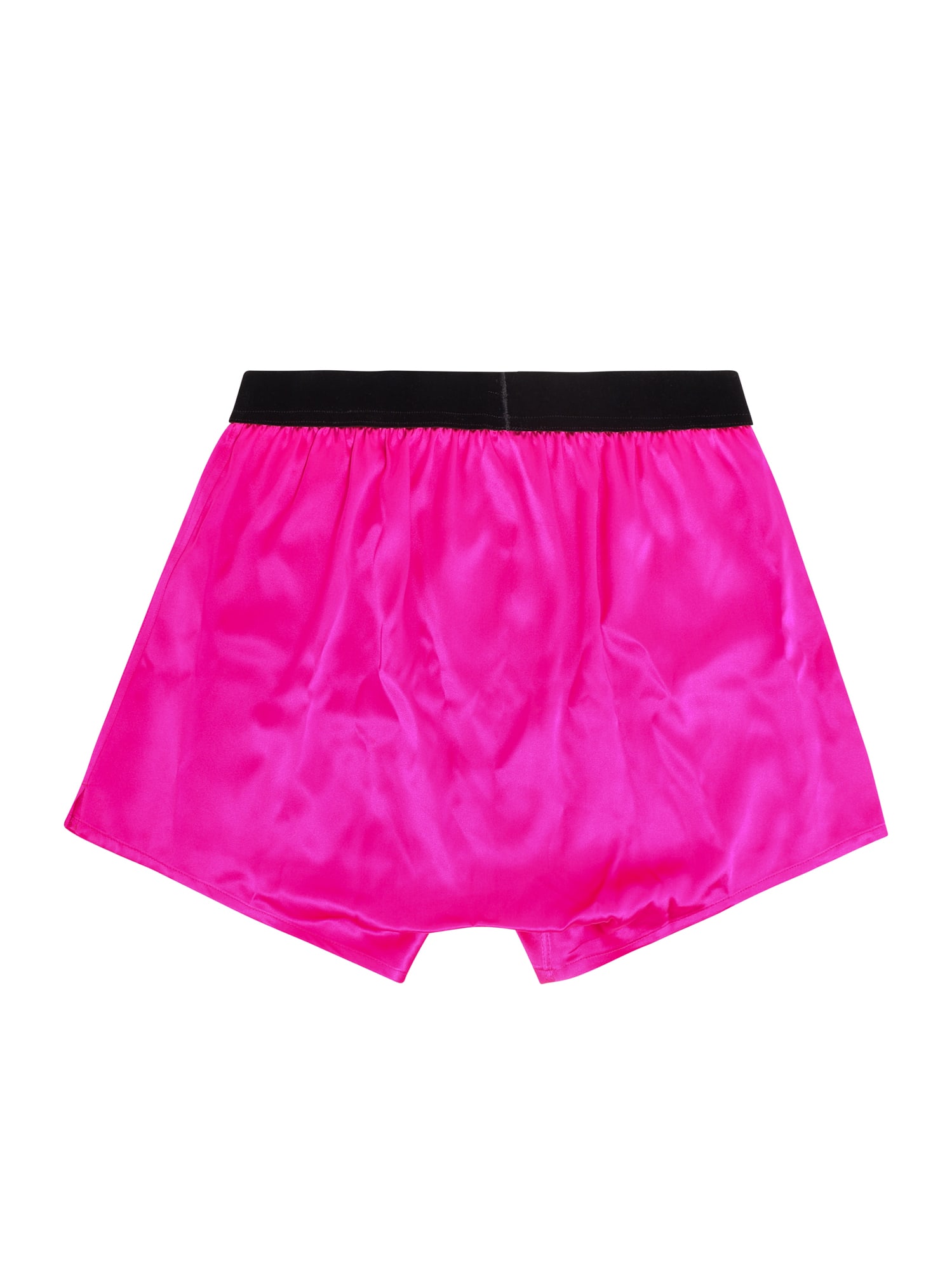 Tom Ford Silk Boxer Elastic Waistband In Pink