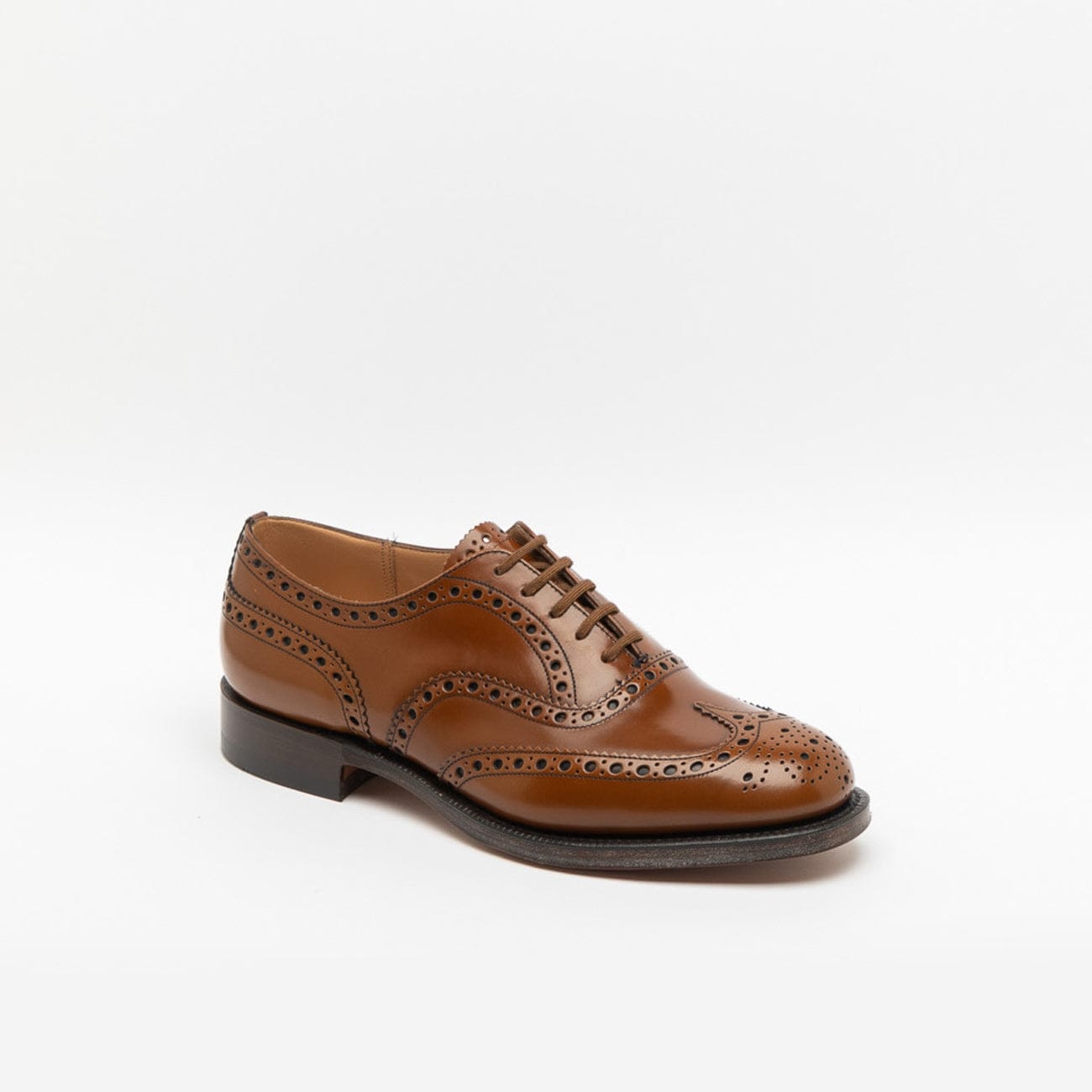 Burwood 81 Sandalwood Polishbinder Full Brogue Oxford Shoe