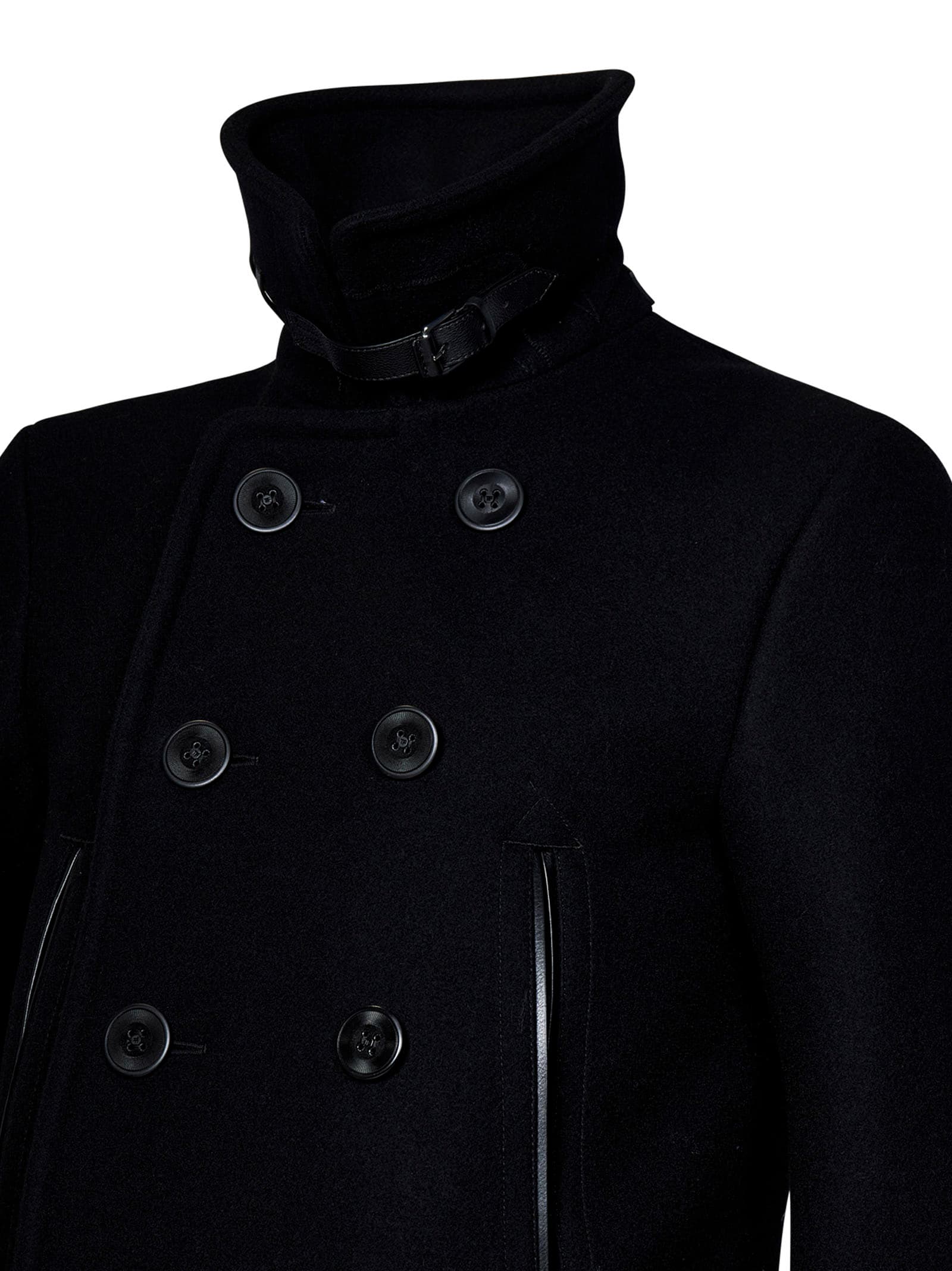 Shop Tom Ford Coat In Black