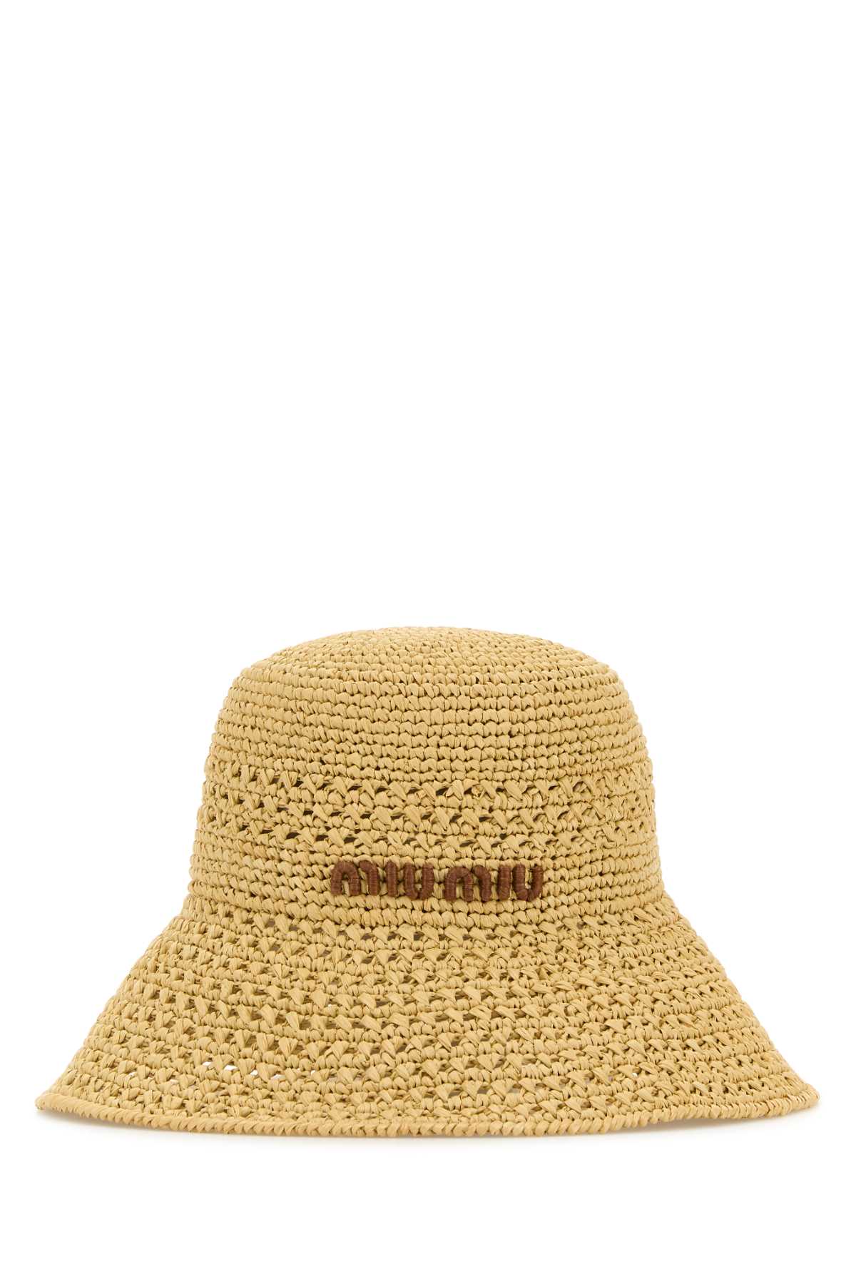 Miu Miu Raffia Bucket Hat