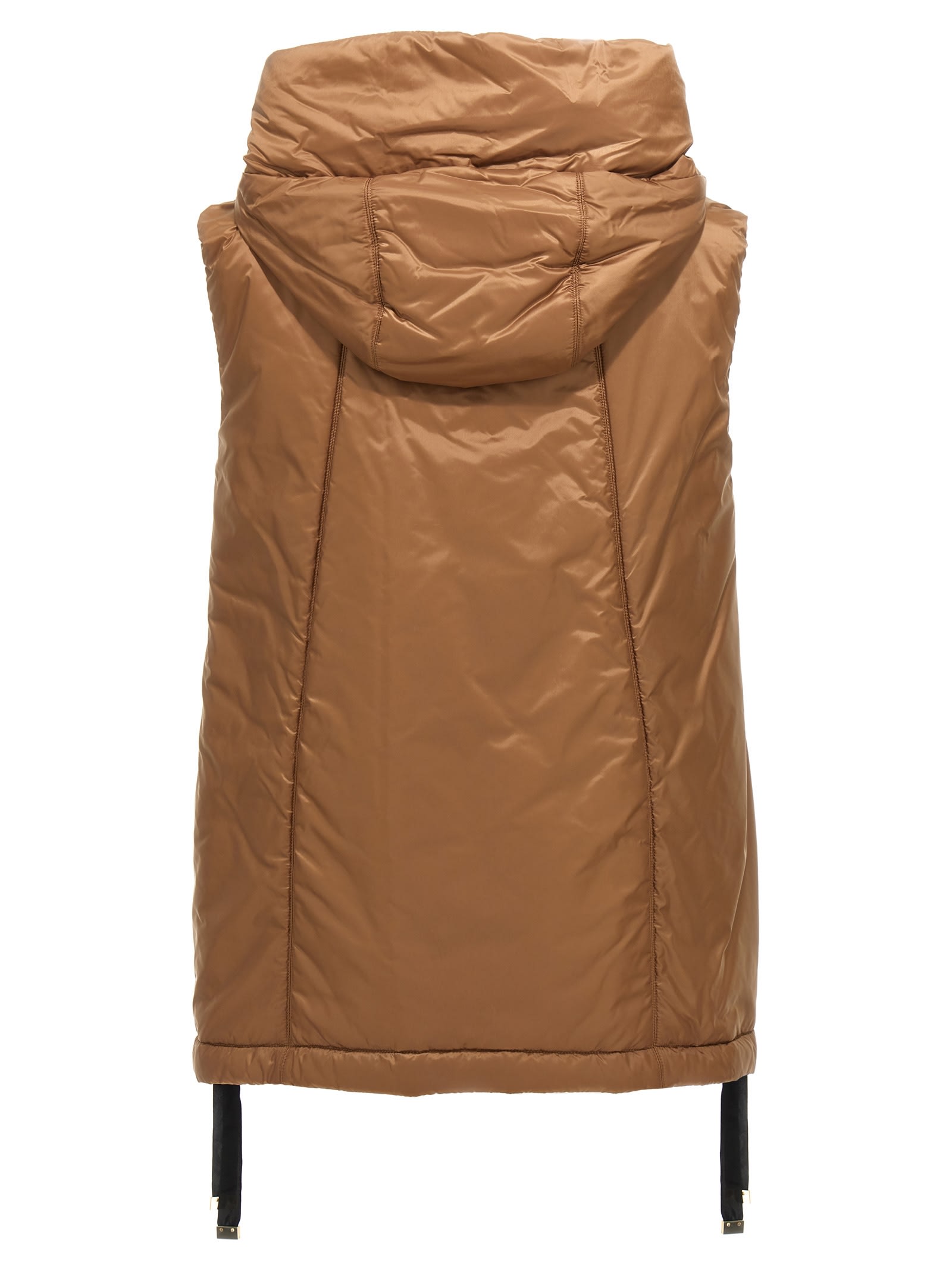 Max Mara The Cube Greengo Vest In Brown
