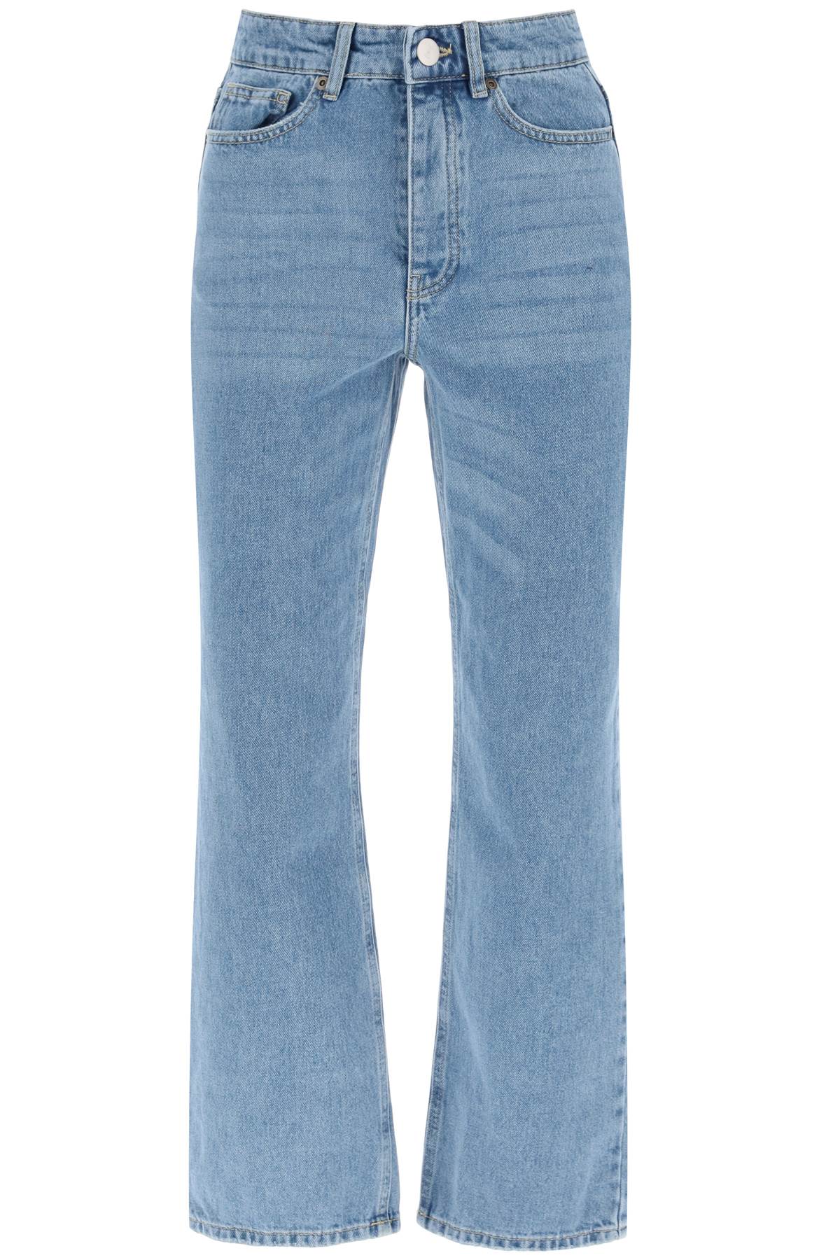 Milium Cropped Jeans In Organic Denim