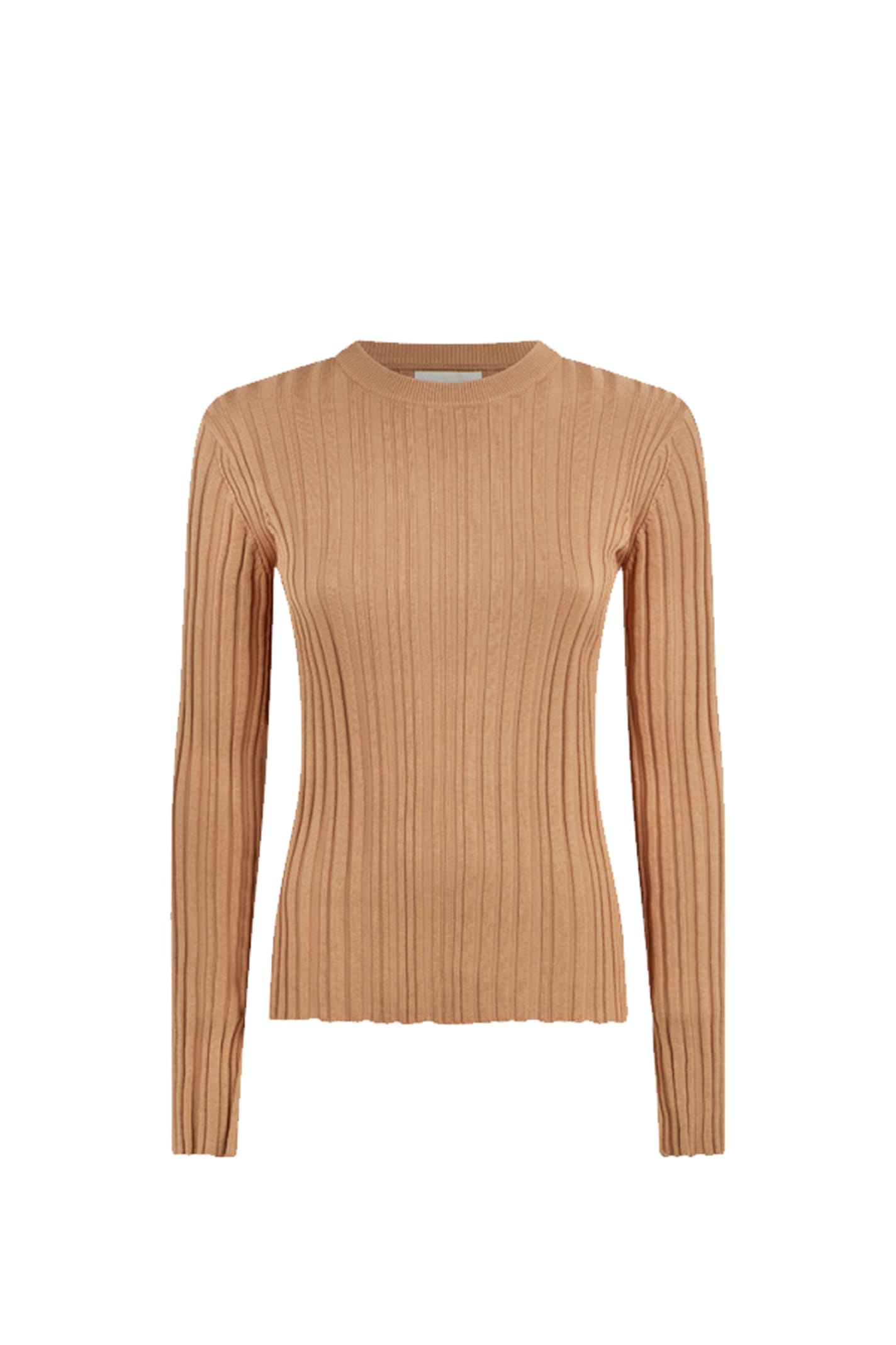 Shop Loulou Studio Evie Top In Beige