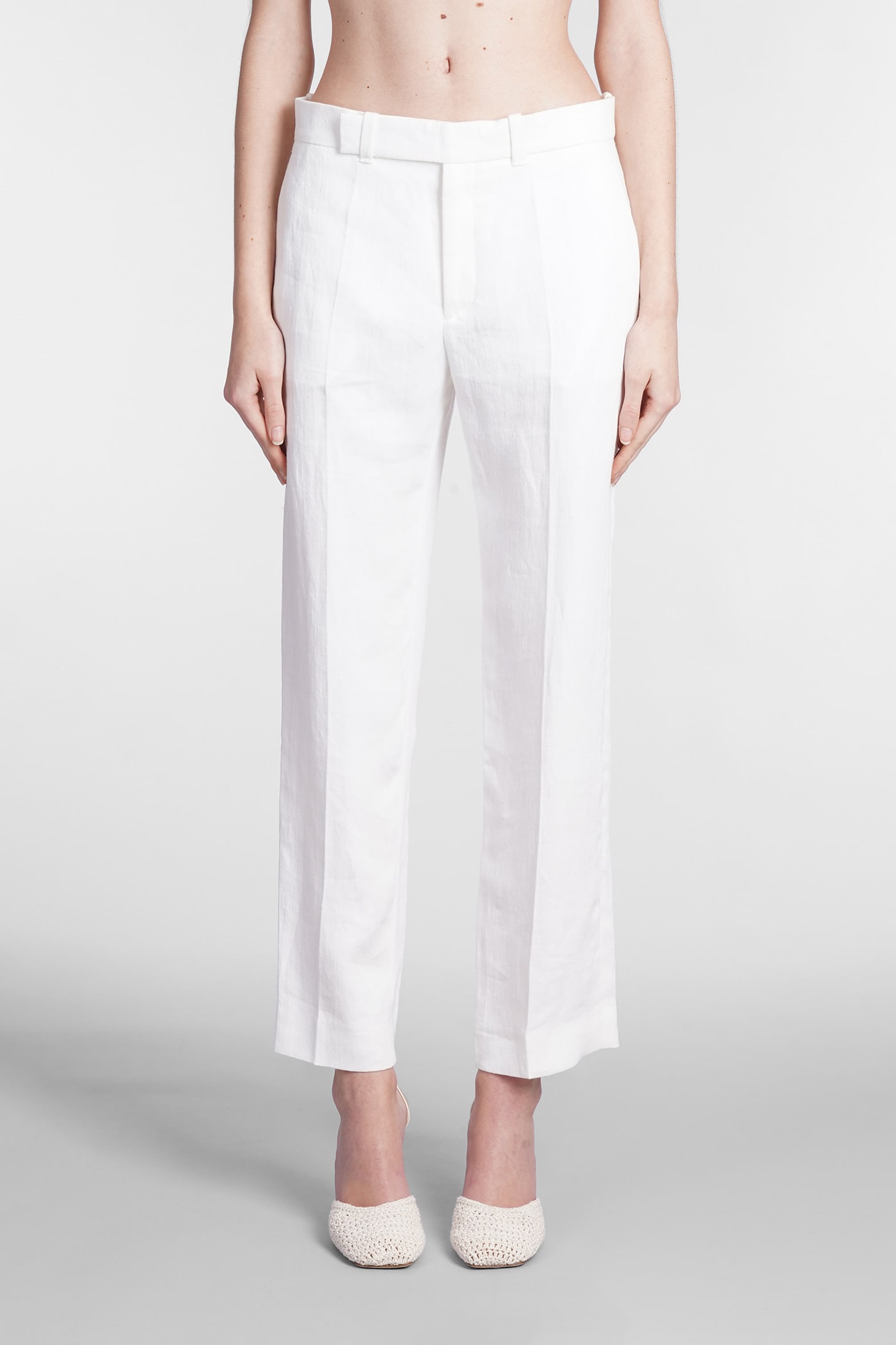 Chloé Pants In White Wool