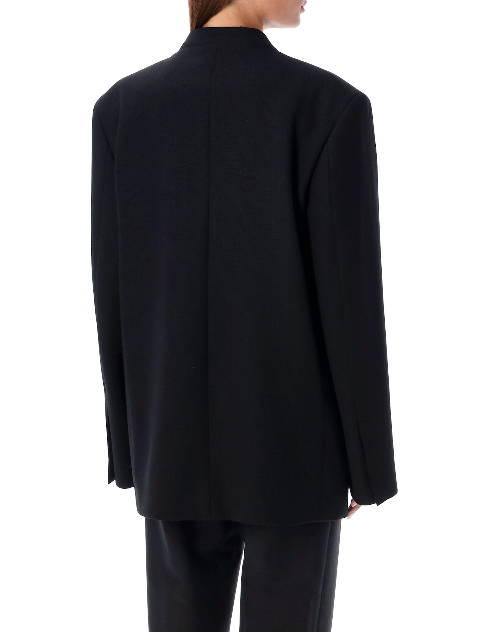 Shop Jil Sander Single-breasted Blazer In Black