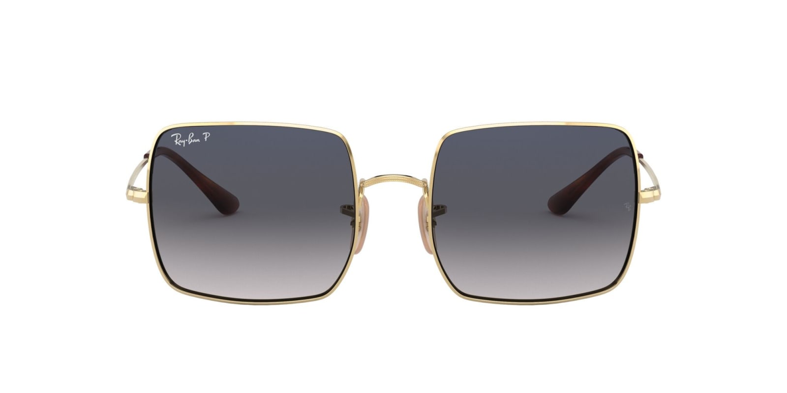 Ray Ban Rb1971 Square 1971 Classic Sunglasses In Oro/grigio Sfumato