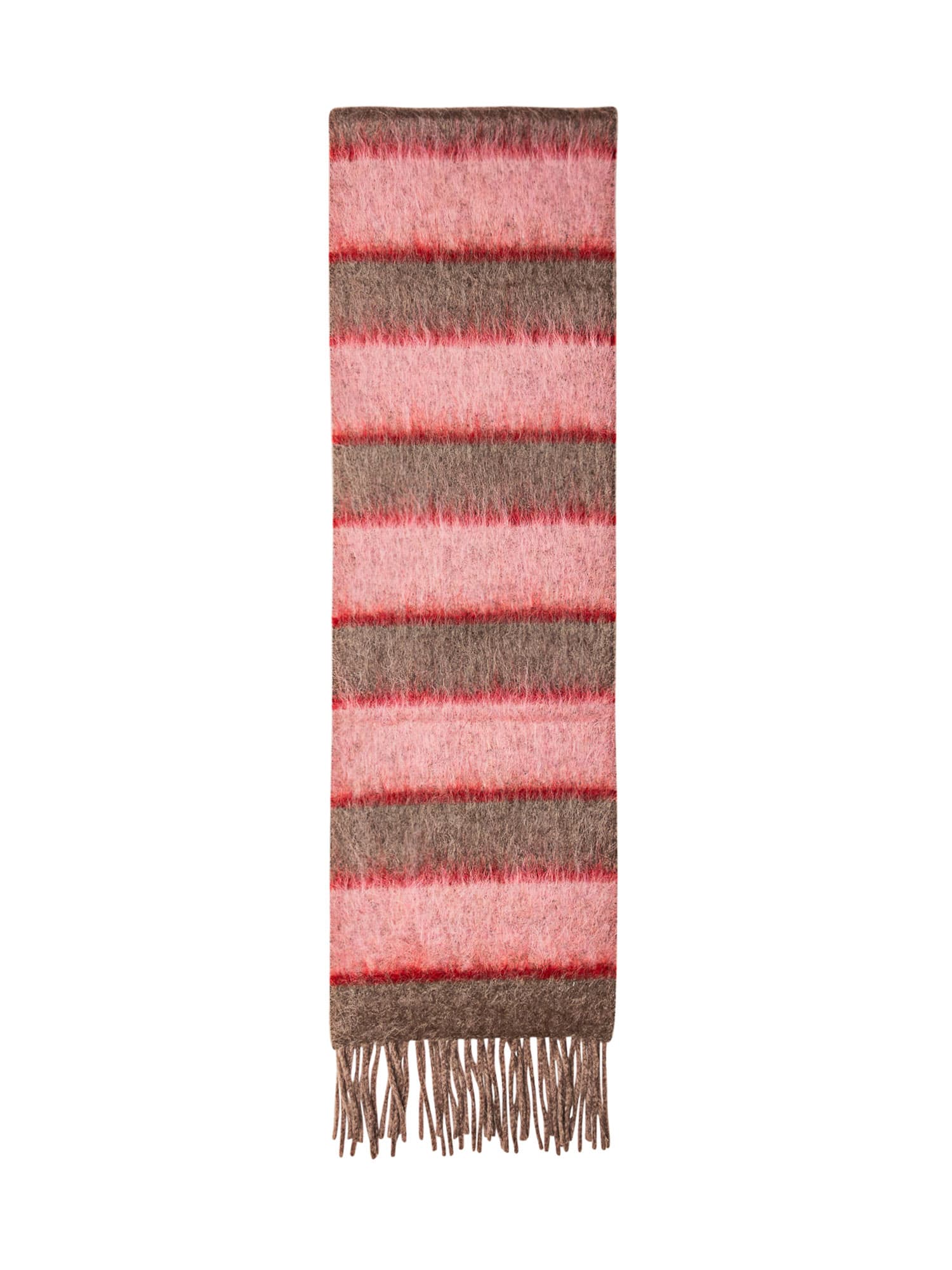 Shop Marni Wool Scarf In Quartz