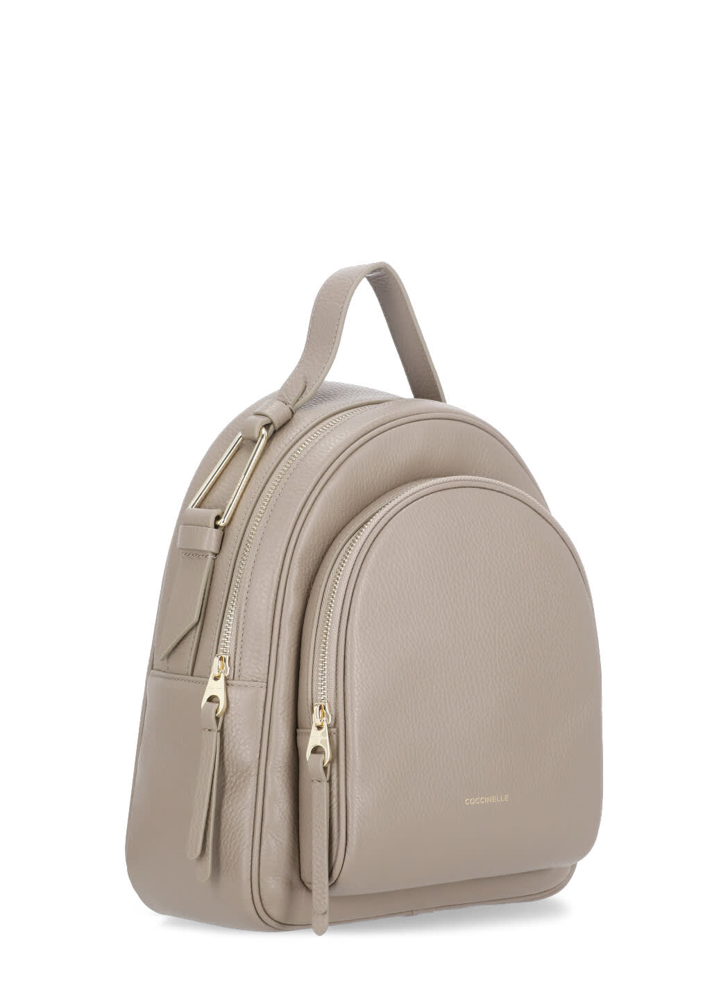 Shop Coccinelle Malory Medium Backpack In Grey