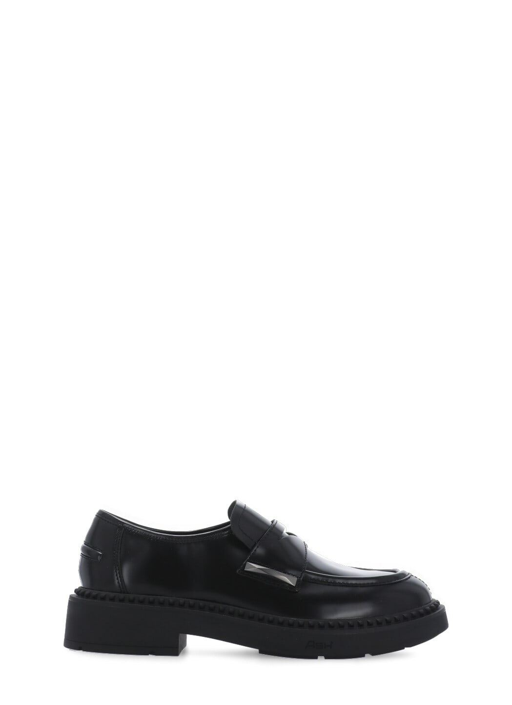 Shop Ash Medusa Loafers In Black