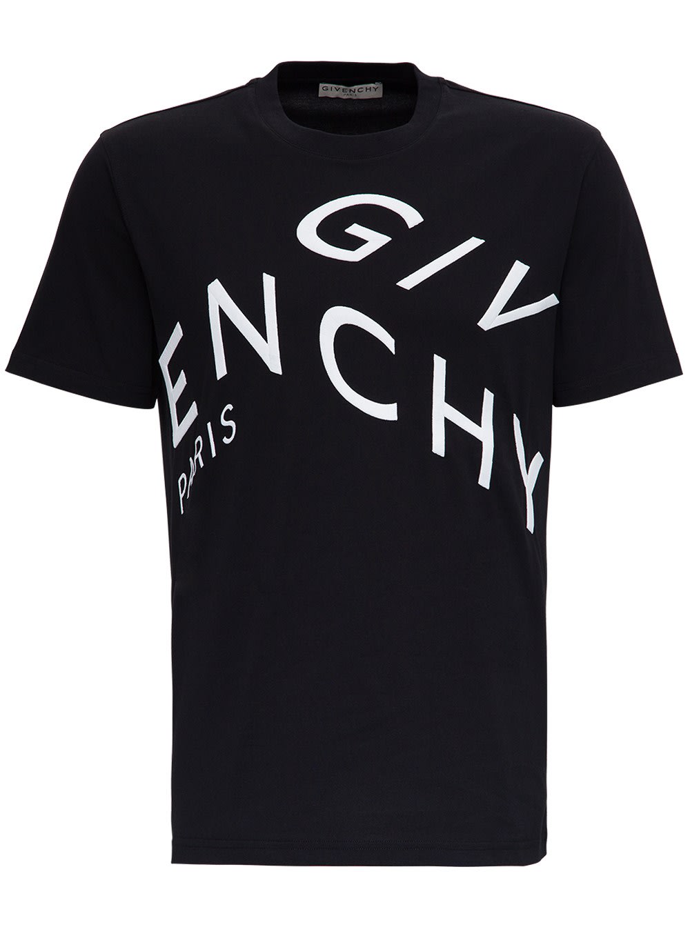 Givenchy Cotton T-shirt With Refracted Logo