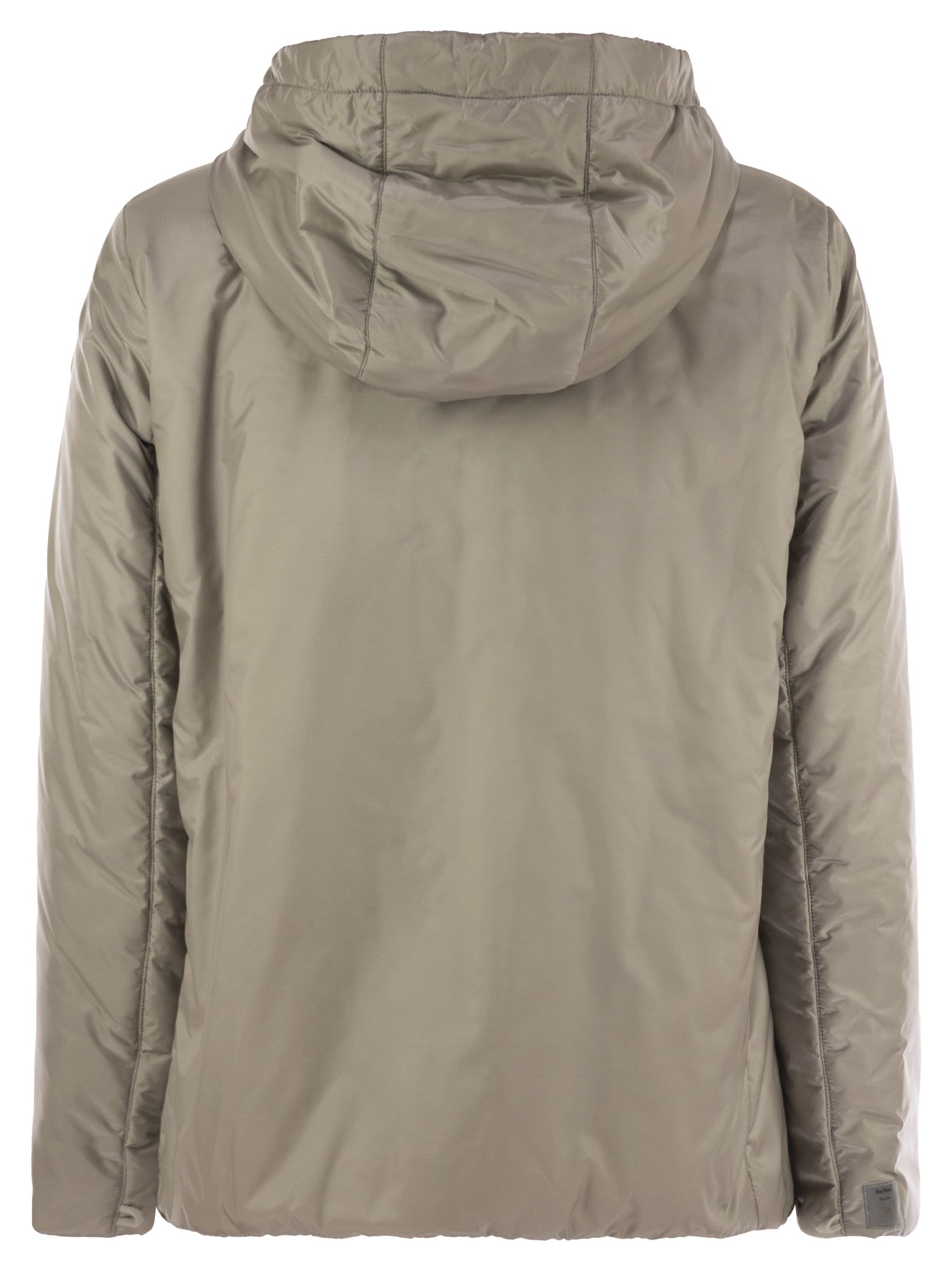 Max Mara The Cube Greenh Down Jacket In White