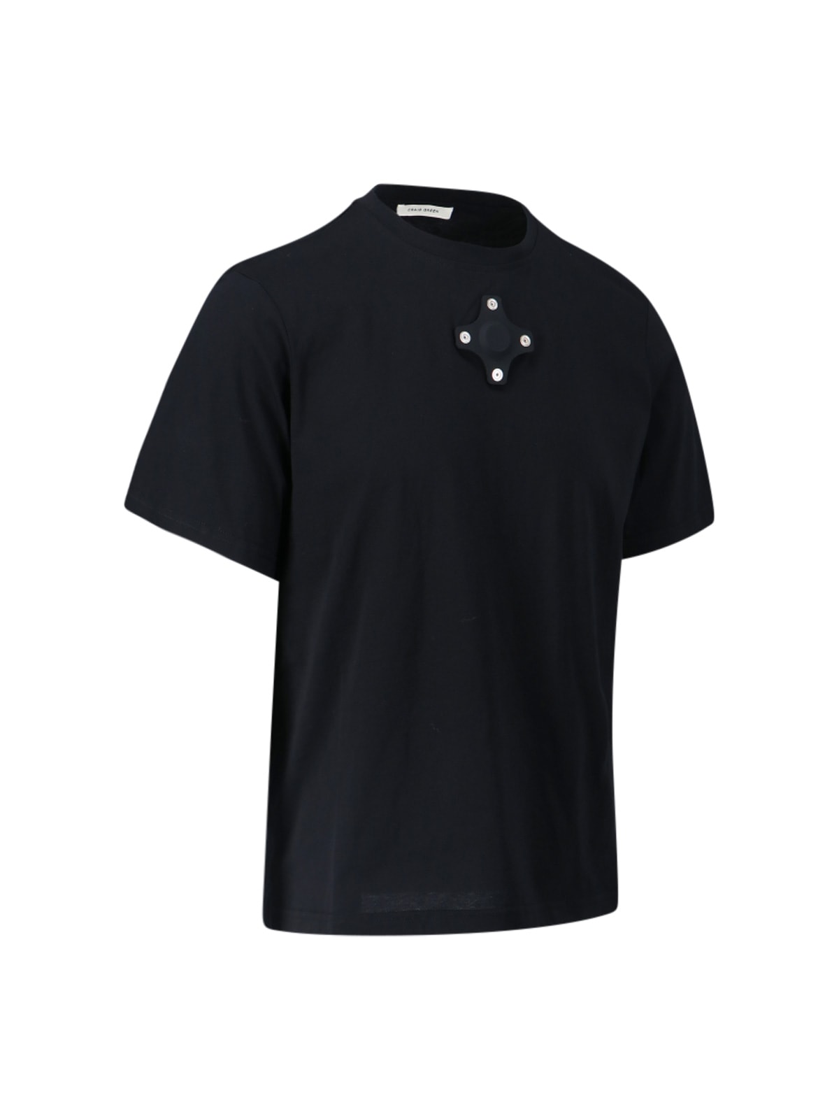 Shop Craig Green Patch Detail T-shirt In Black
