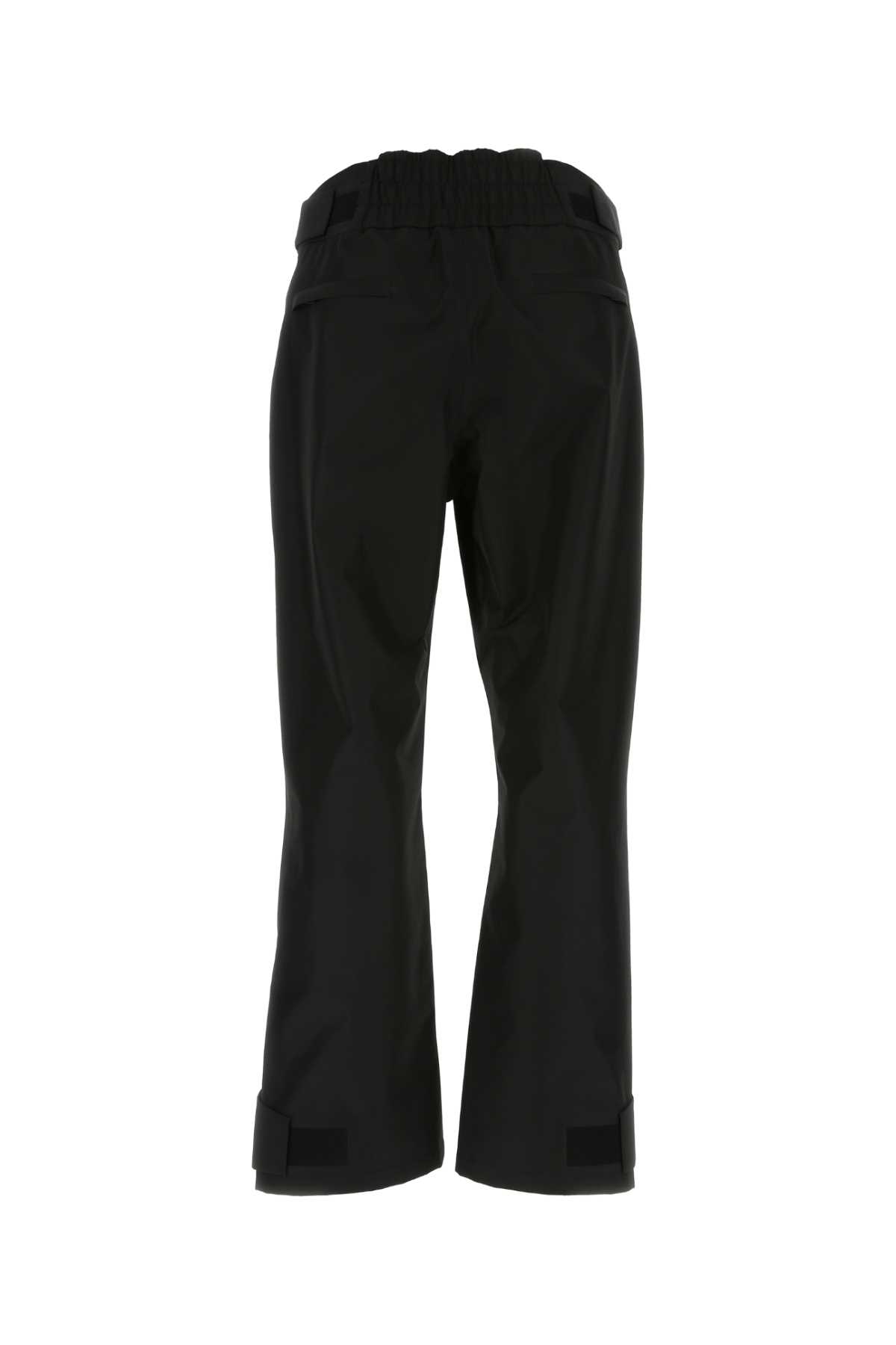 Prada Black Recycled Polyester Tech Pant In Nero