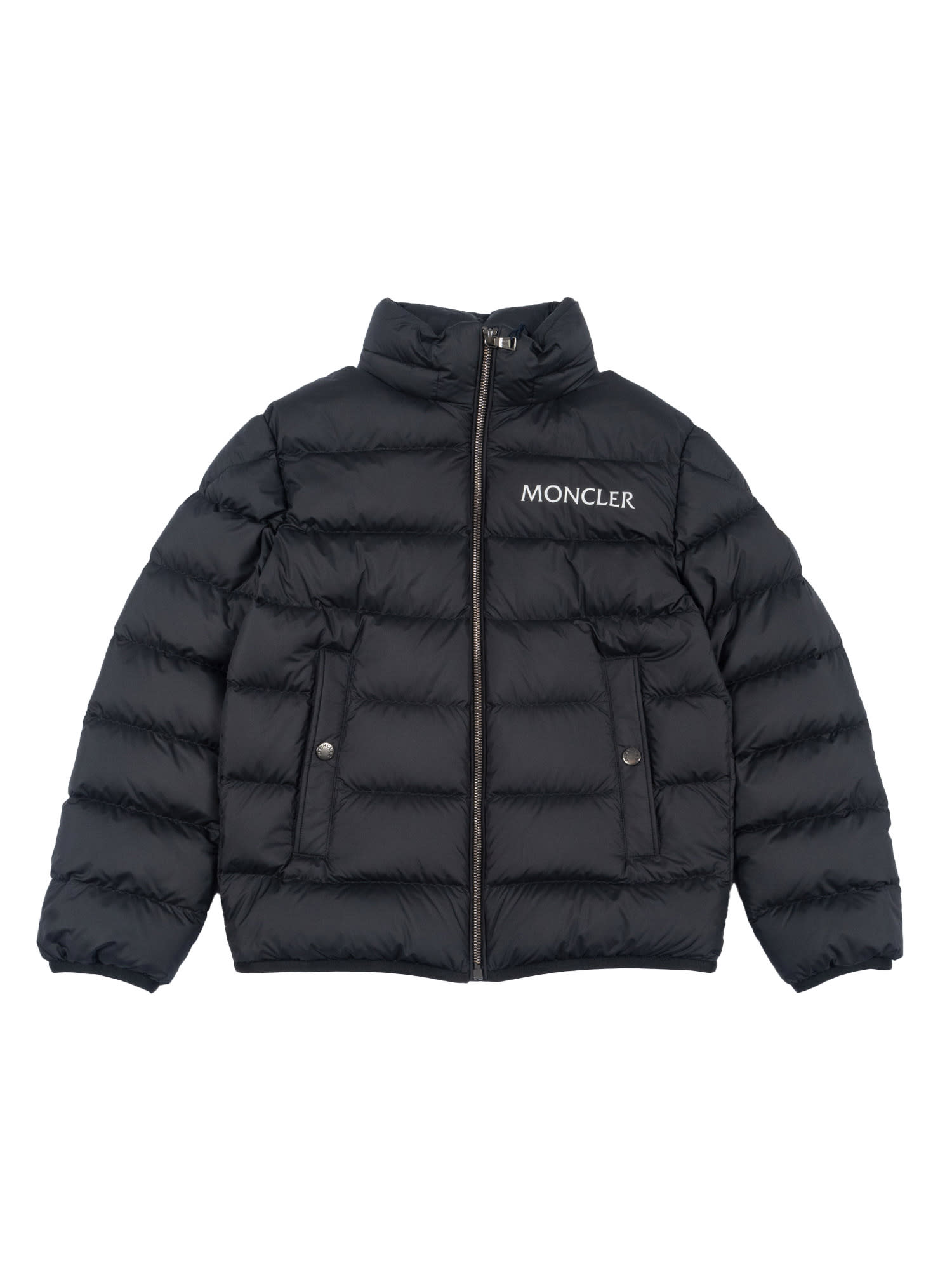 Moncler Kids Bajan Jacket In Blue