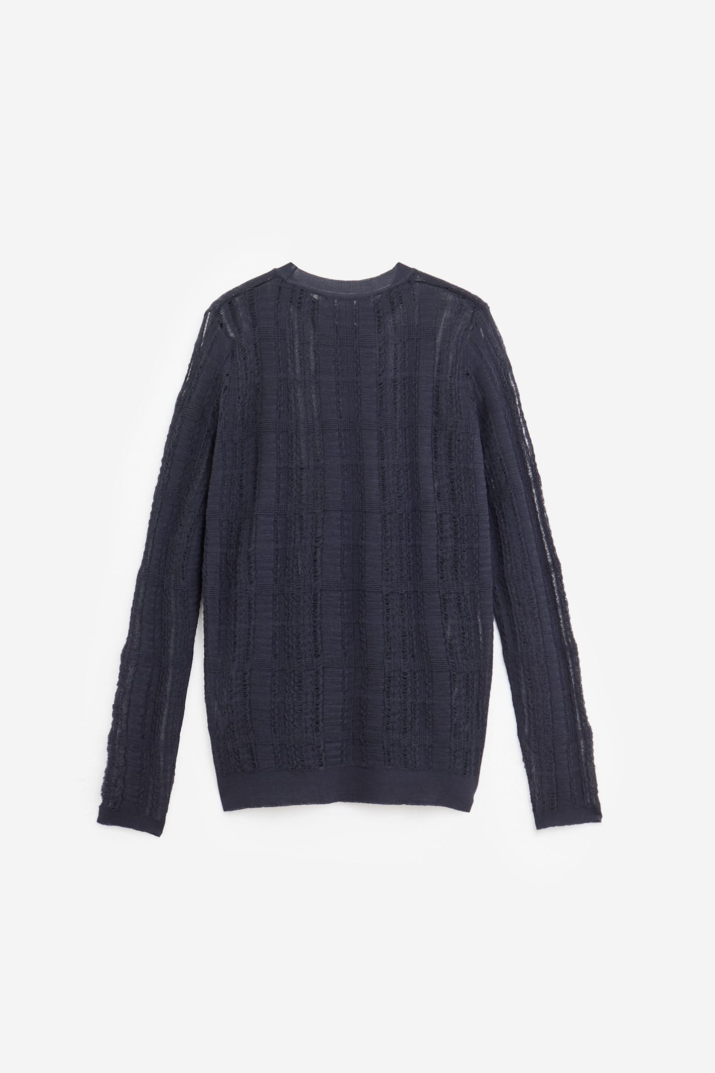 Our Legacy Formal Roundneck Knitwear In Blue