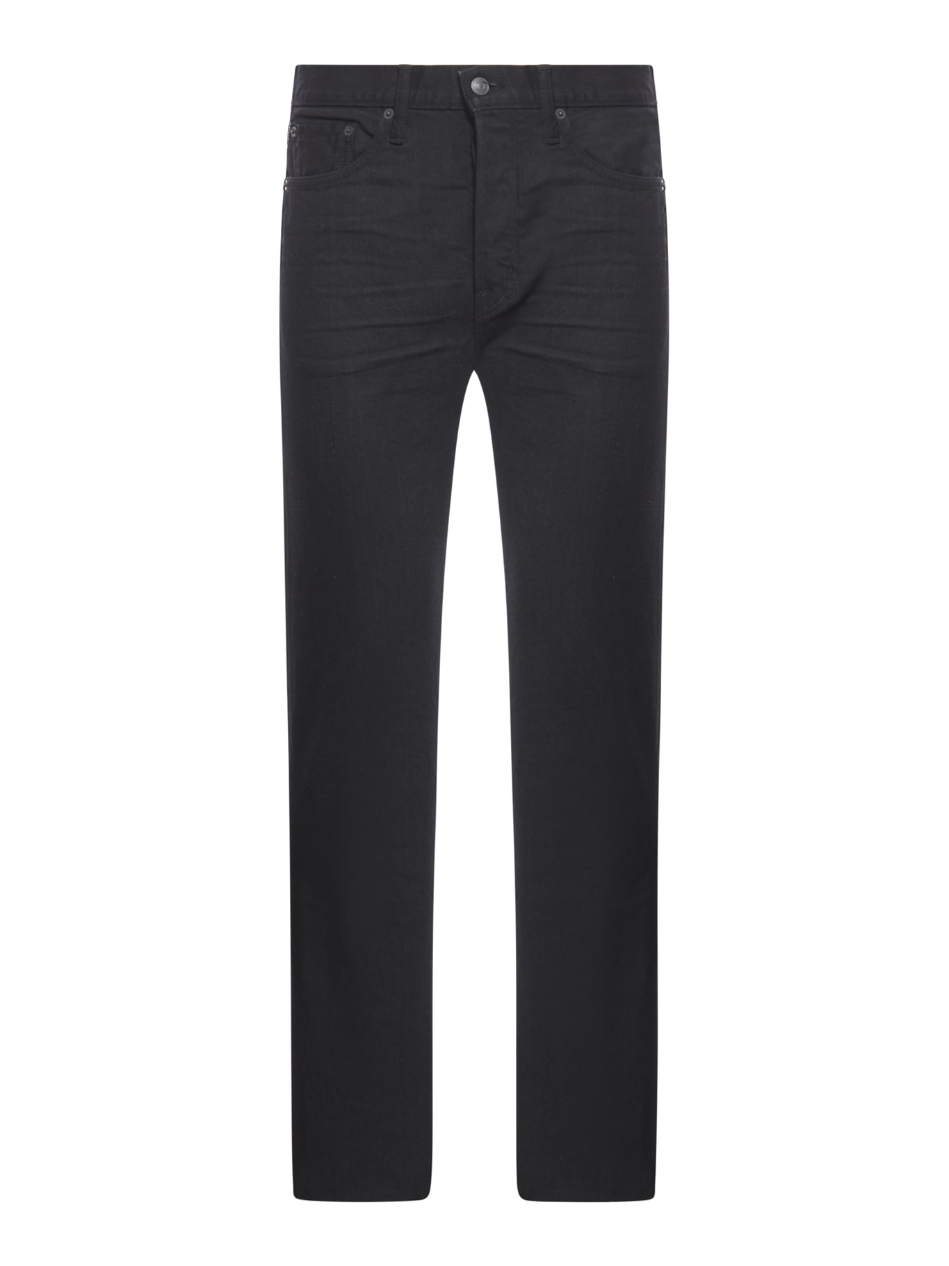 Shop Tom Ford Denim Jeans In Lead