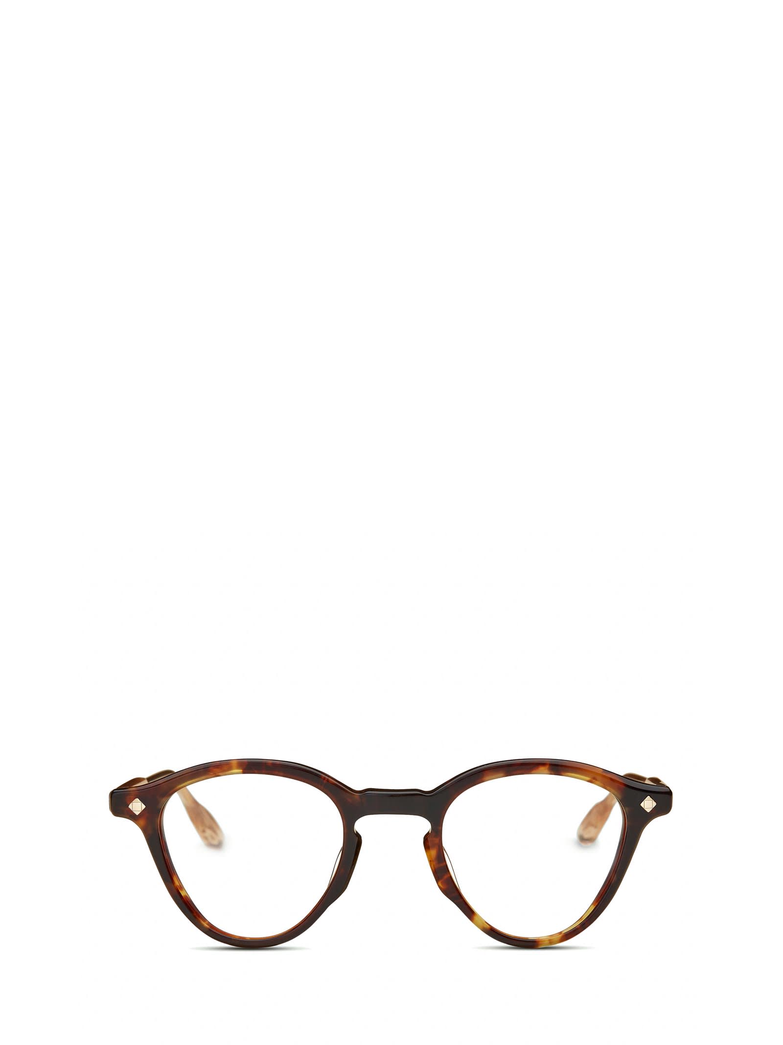 Shop Lunetterie Générale Dolce Vita Tortoise & Sand/14k Gold Glasses