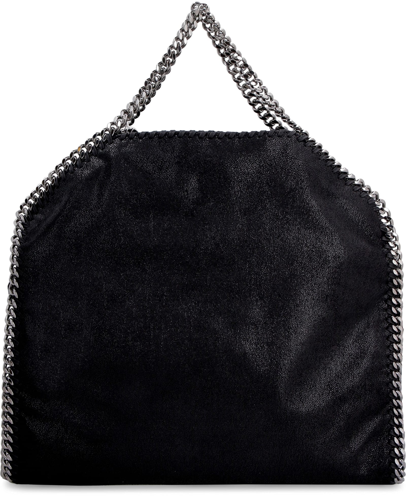 Shop Stella Mccartney Falabella Tote Bag In Black