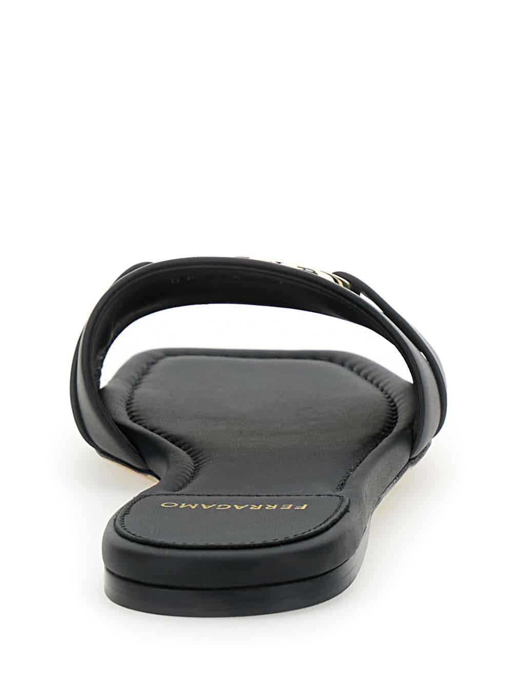 Shop Ferragamo Leah In Elisir Nero