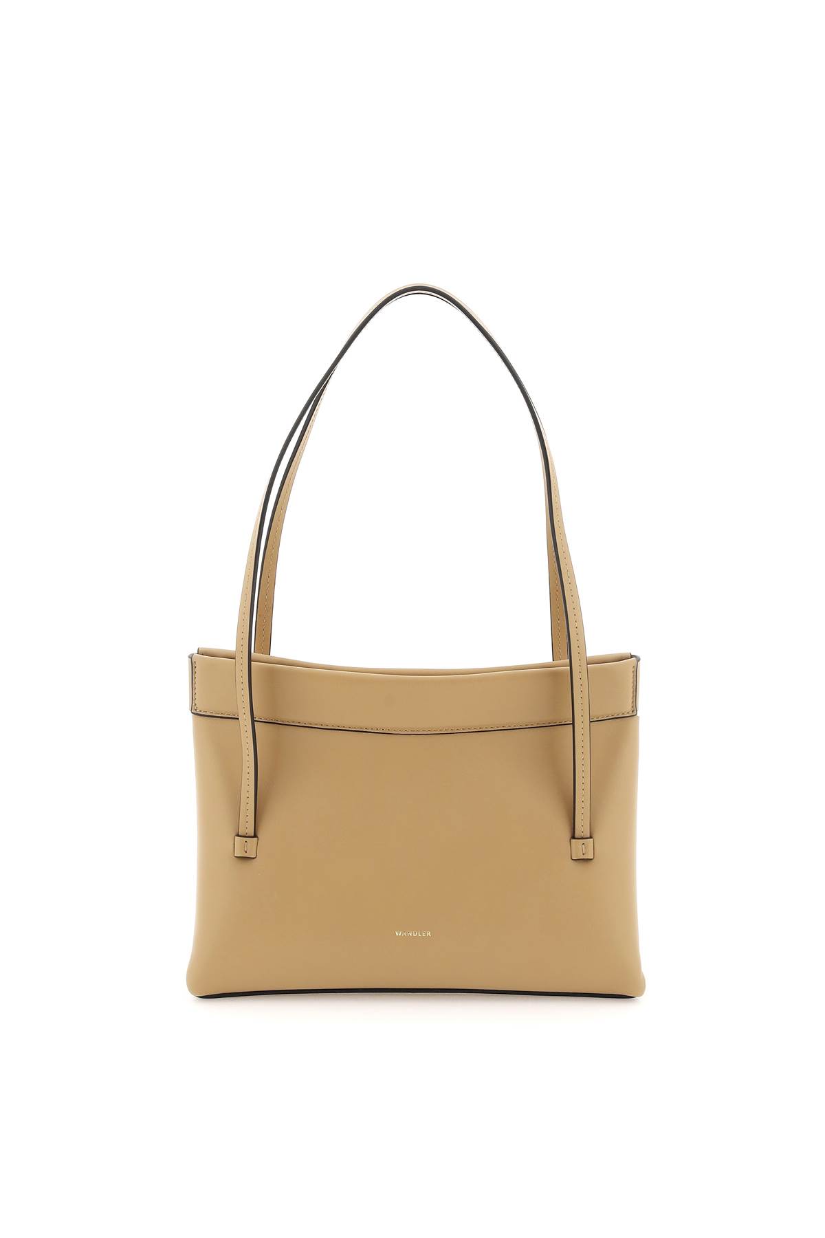 Wandler Mini Joanna Top Handle Bag In Gingerbread (beige)