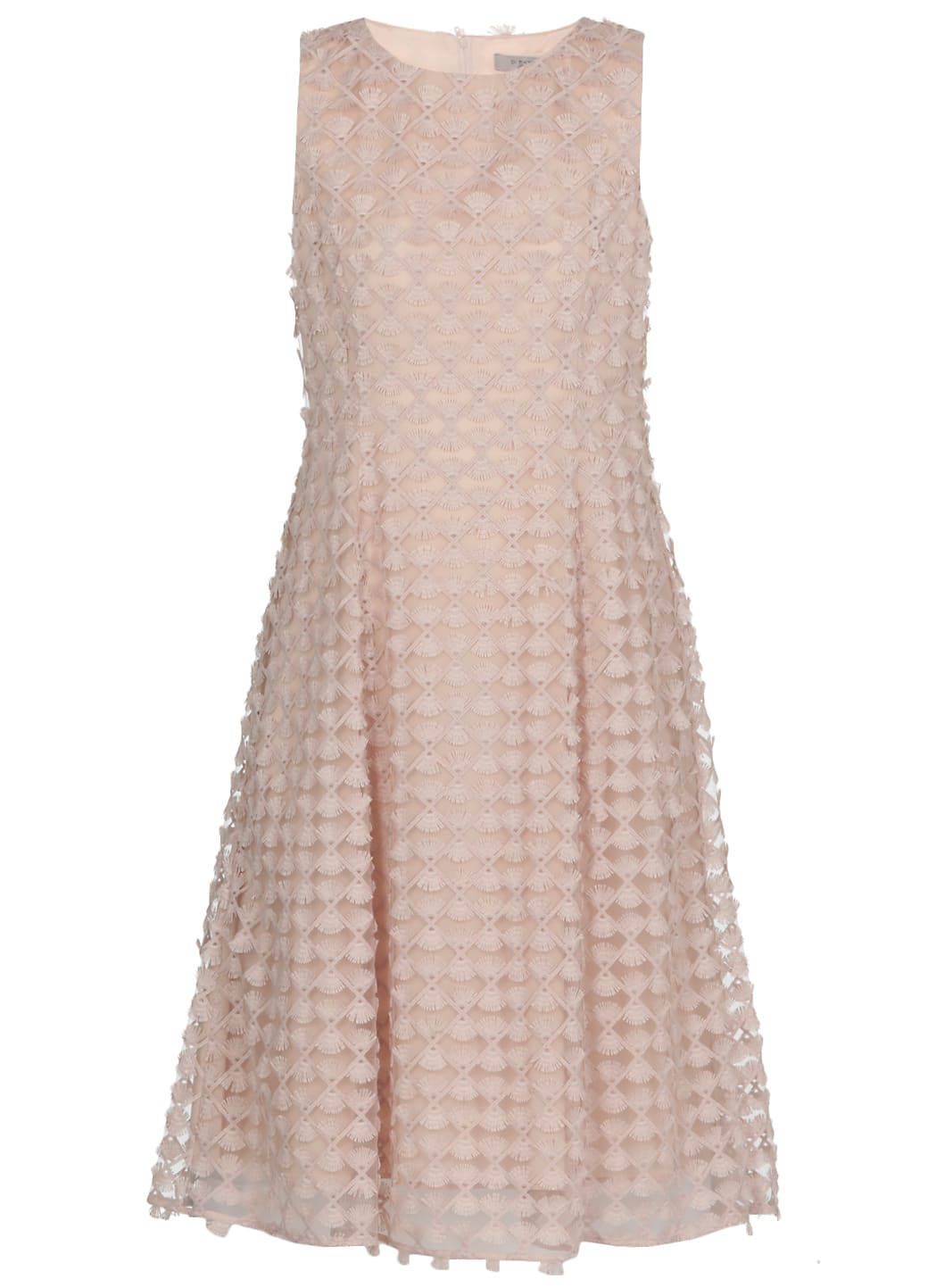 D.Exterior Dress With Geometric Pattern