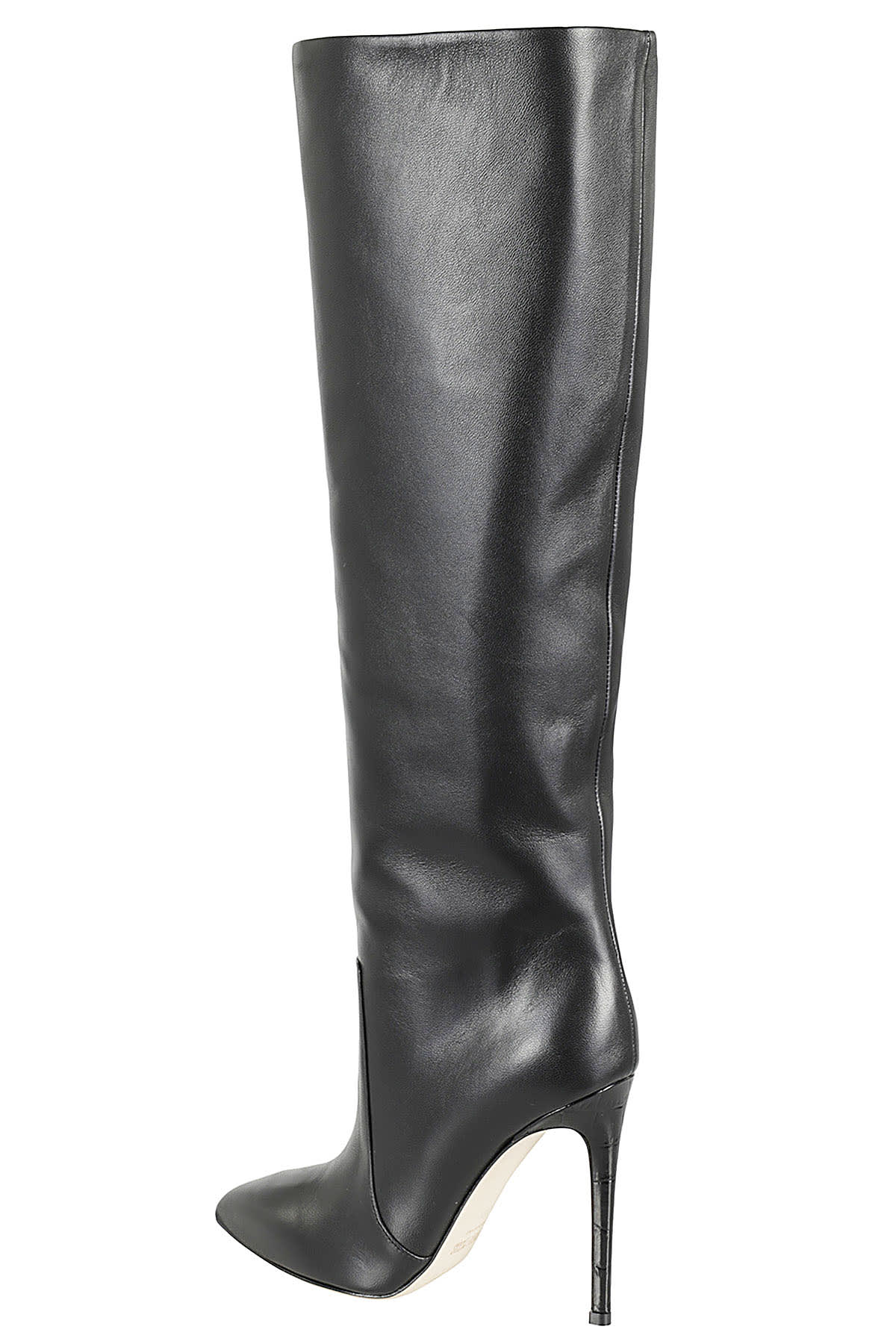 Shop Paris Texas Stiletto Boot In Black